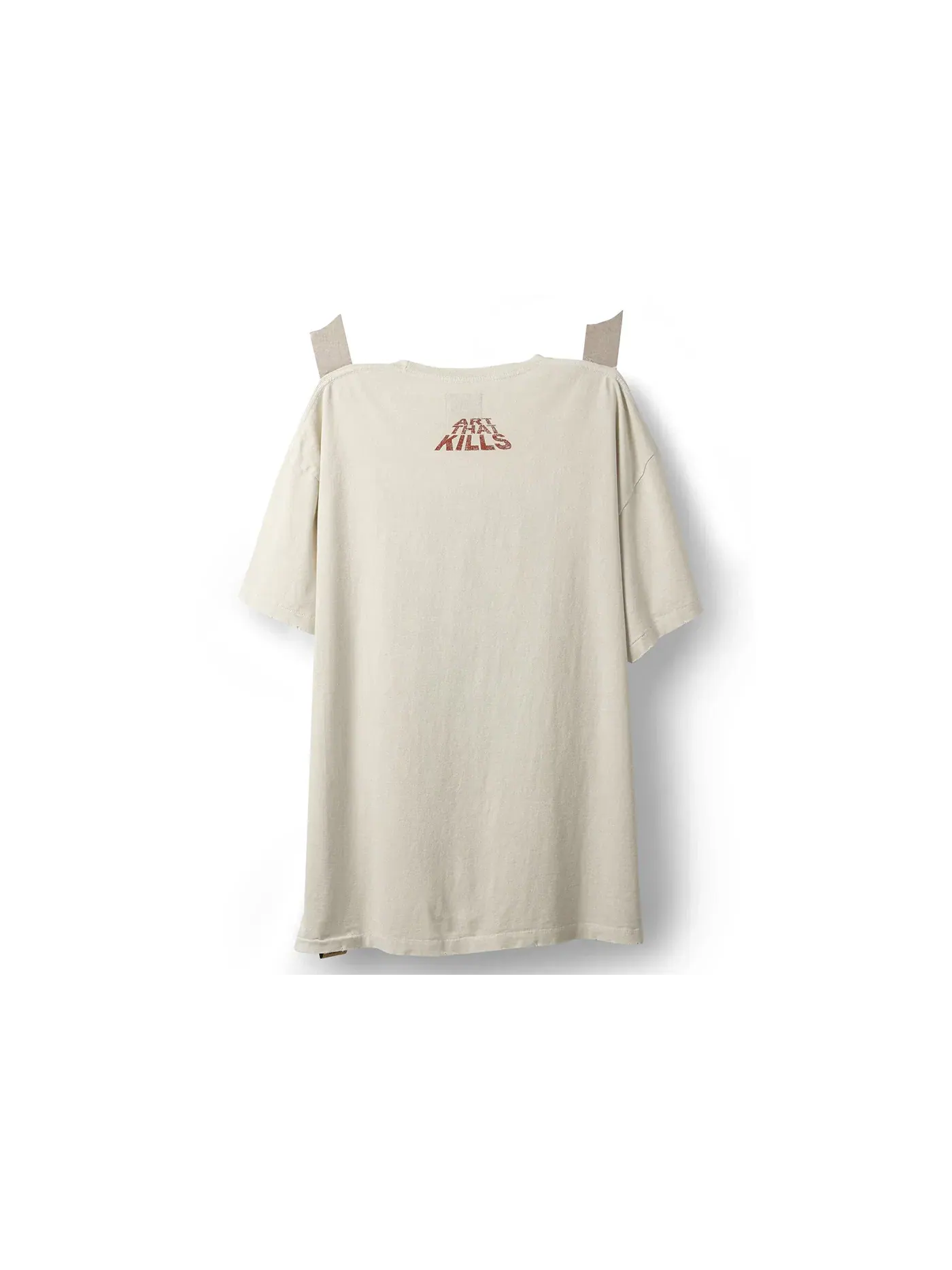 Мужская футболка с принтом Gallery Dept. Tee — изображение 2 из 2, белый