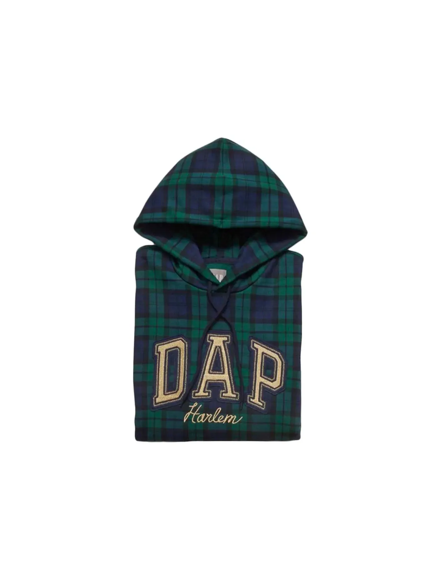 Мужской худи с длинным рукавом DAP Arch Logo Gap — изображение 1 из 1, темный зеленый