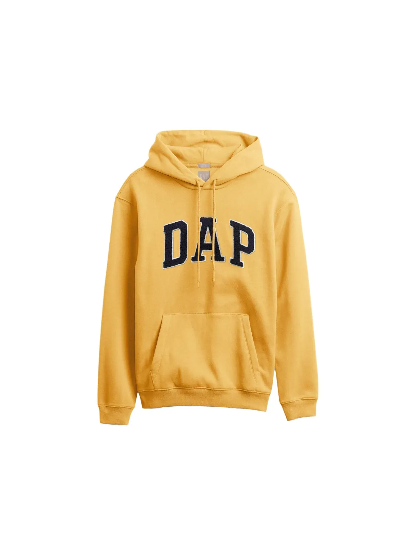 Мужская худи с принтом DAP Gap x Dapper Dan — изображение 1 из 1, золотистый желтый