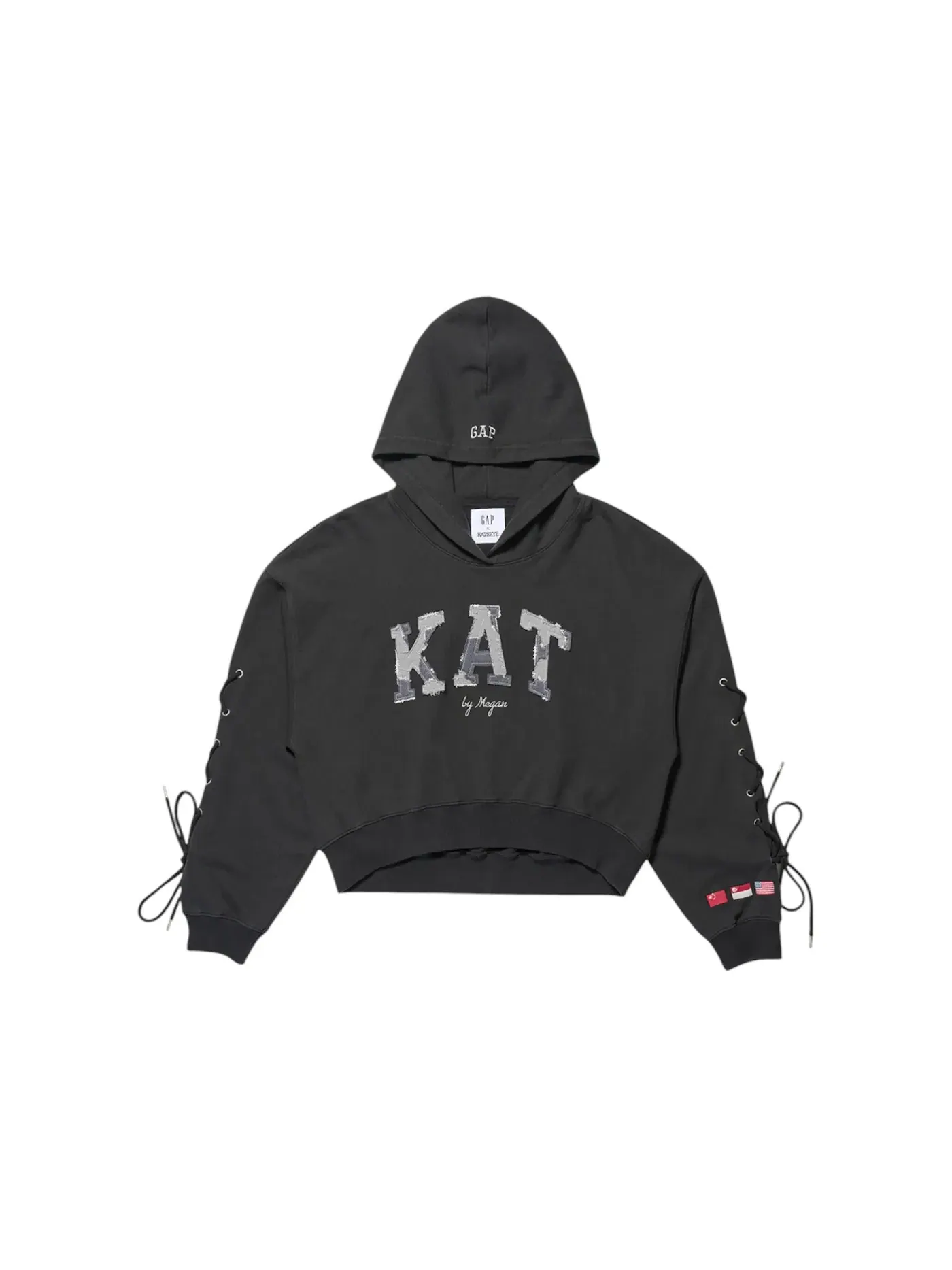 Унисекс худи с длинным рукавом Megan Hoodie Gap — изображение 1 из 1, черный