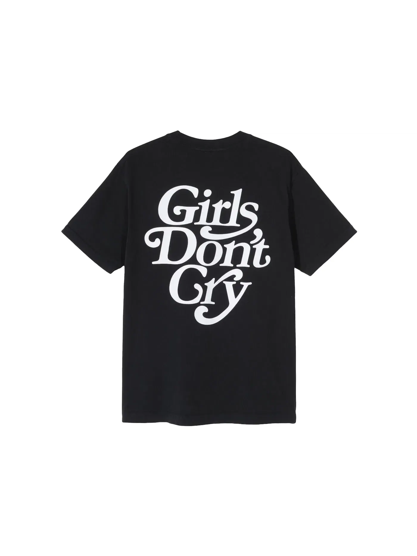 Мужская футболка с принтом Girls Don't Cry Logo T-Shirt Girls Don't Cry — изображение 2 из 2, черный