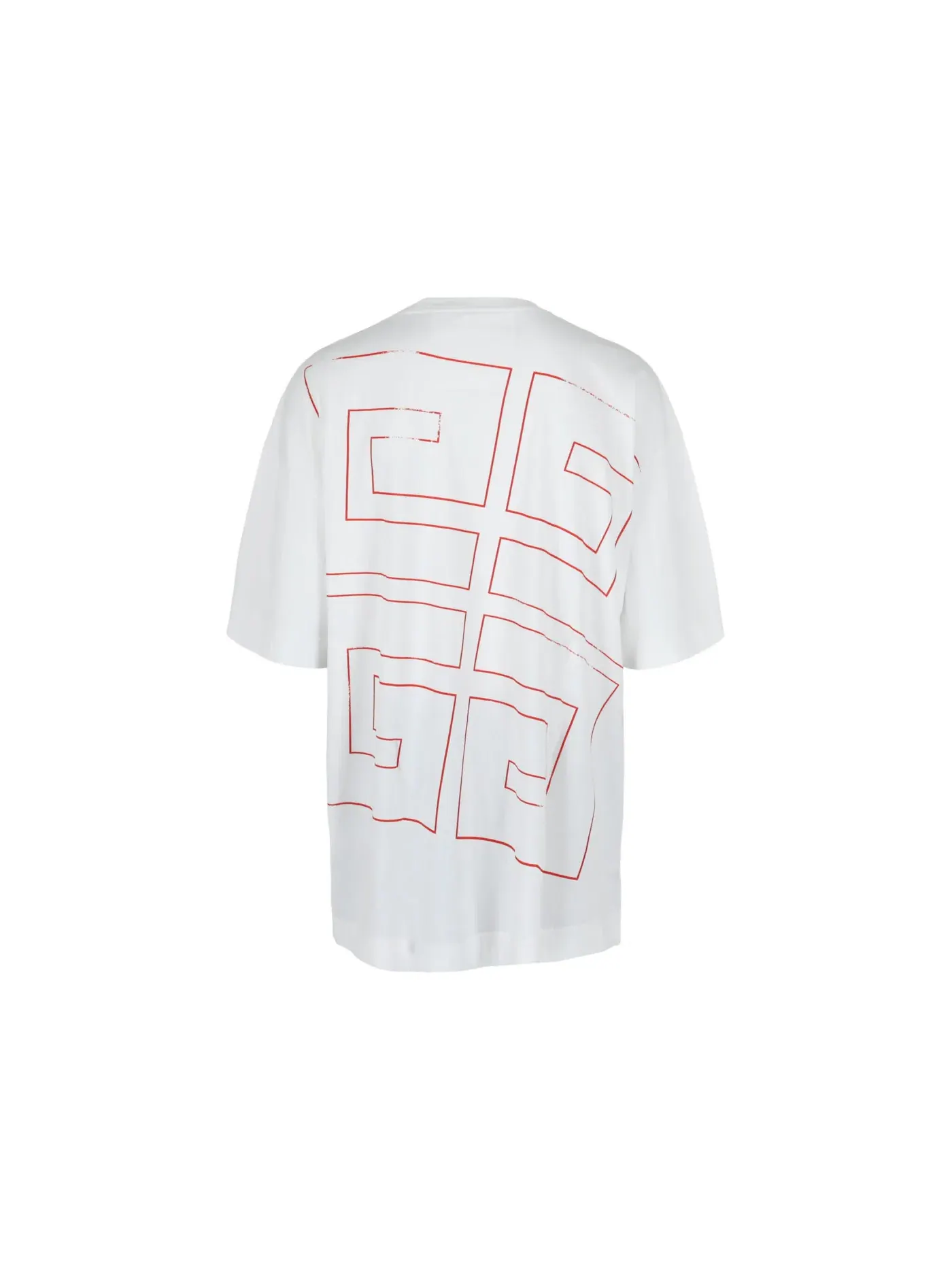 Мужская футболка из хлопка Givenchy T-shirt — изображение 2 из 3, белый