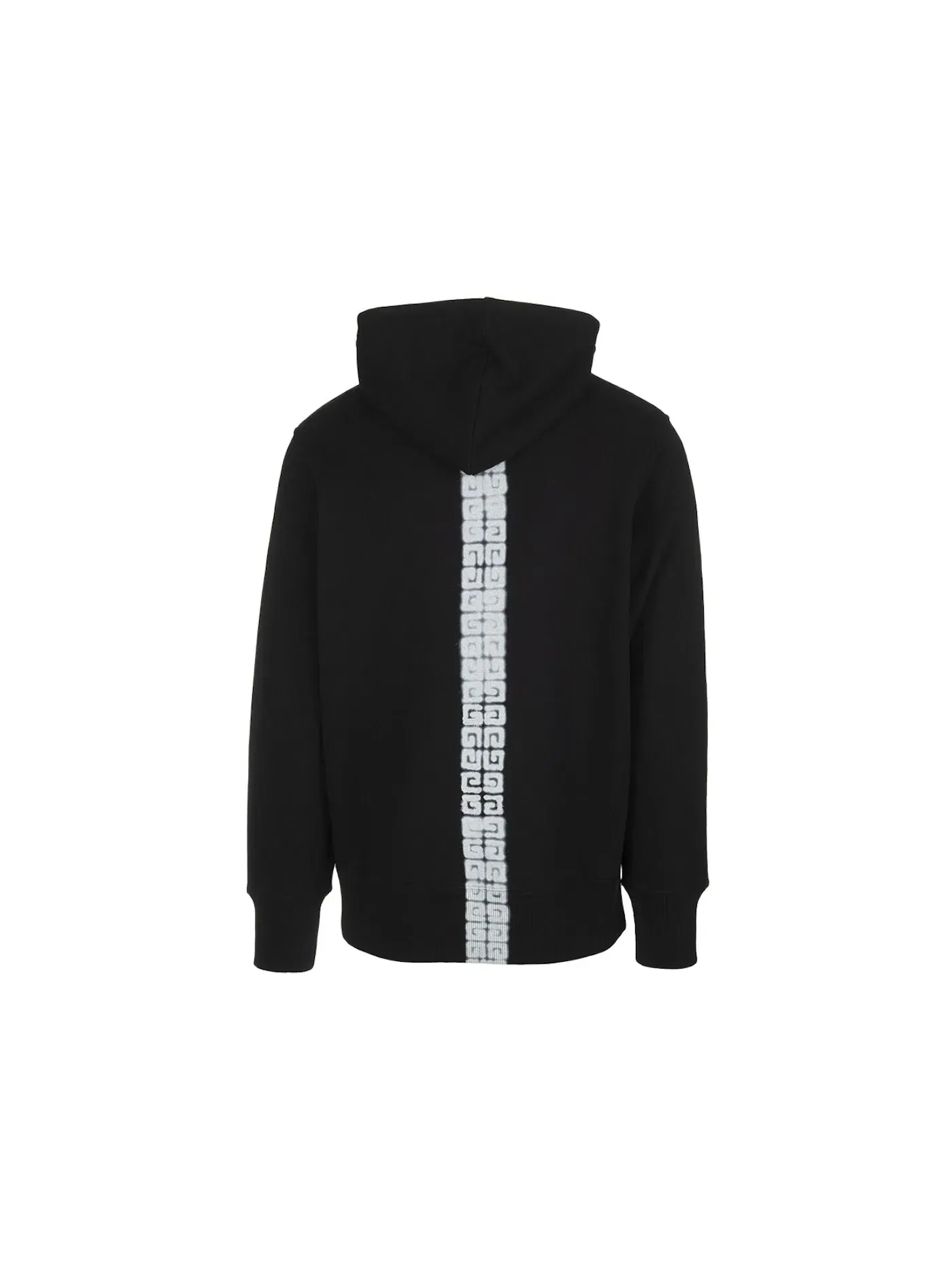 Мужская худи с принтом Givenchy Hoodie — изображение 2 из 2, черный/белый