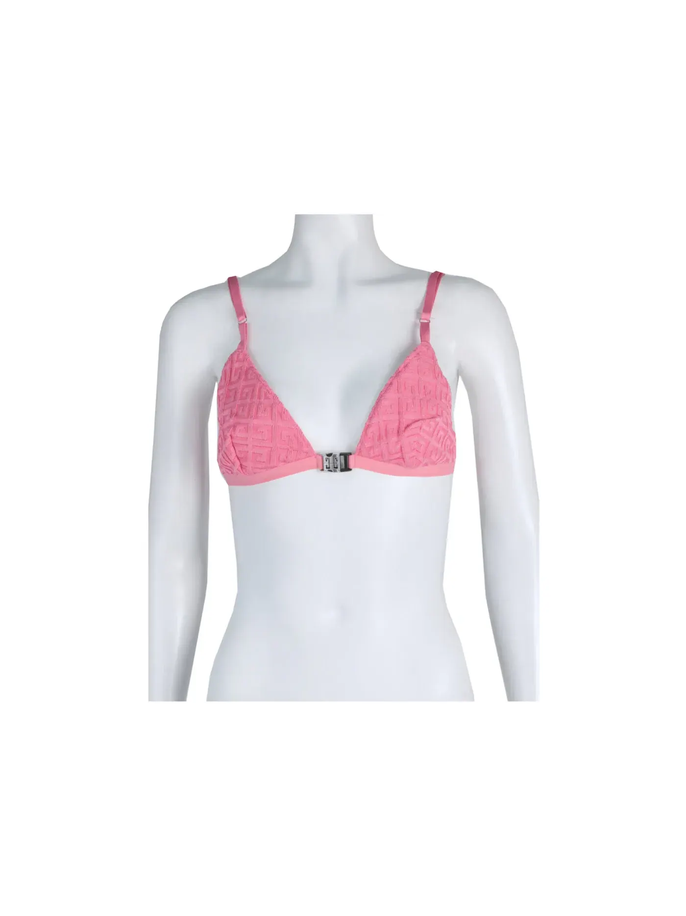 Женский бюстгальтер с монограммой Givenchy Bra — изображение 1 из 3, яркий розовый