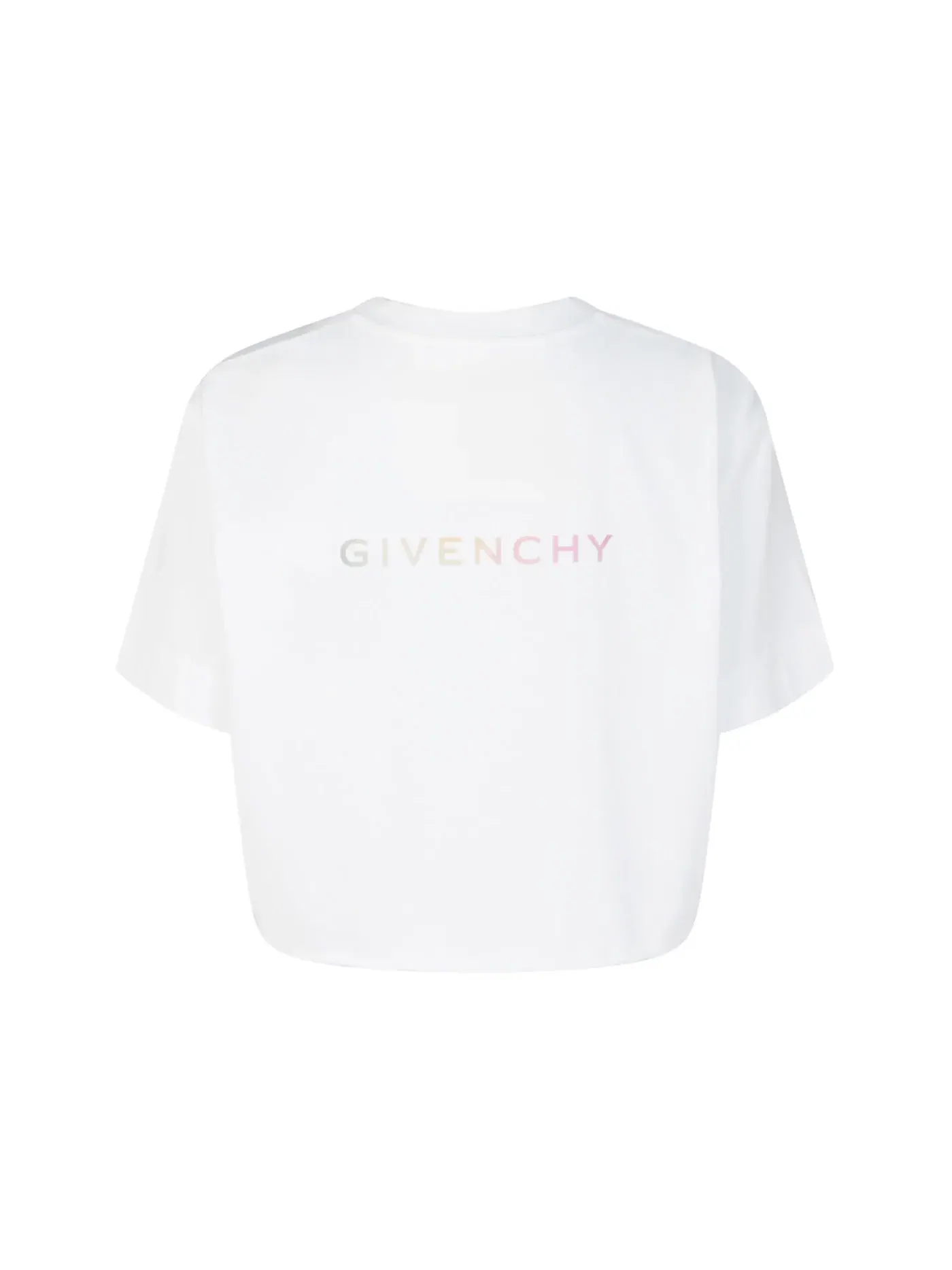 Женский топ-кроп с принтом 4G Peace Givenchy — изображение 2 из 3, белый