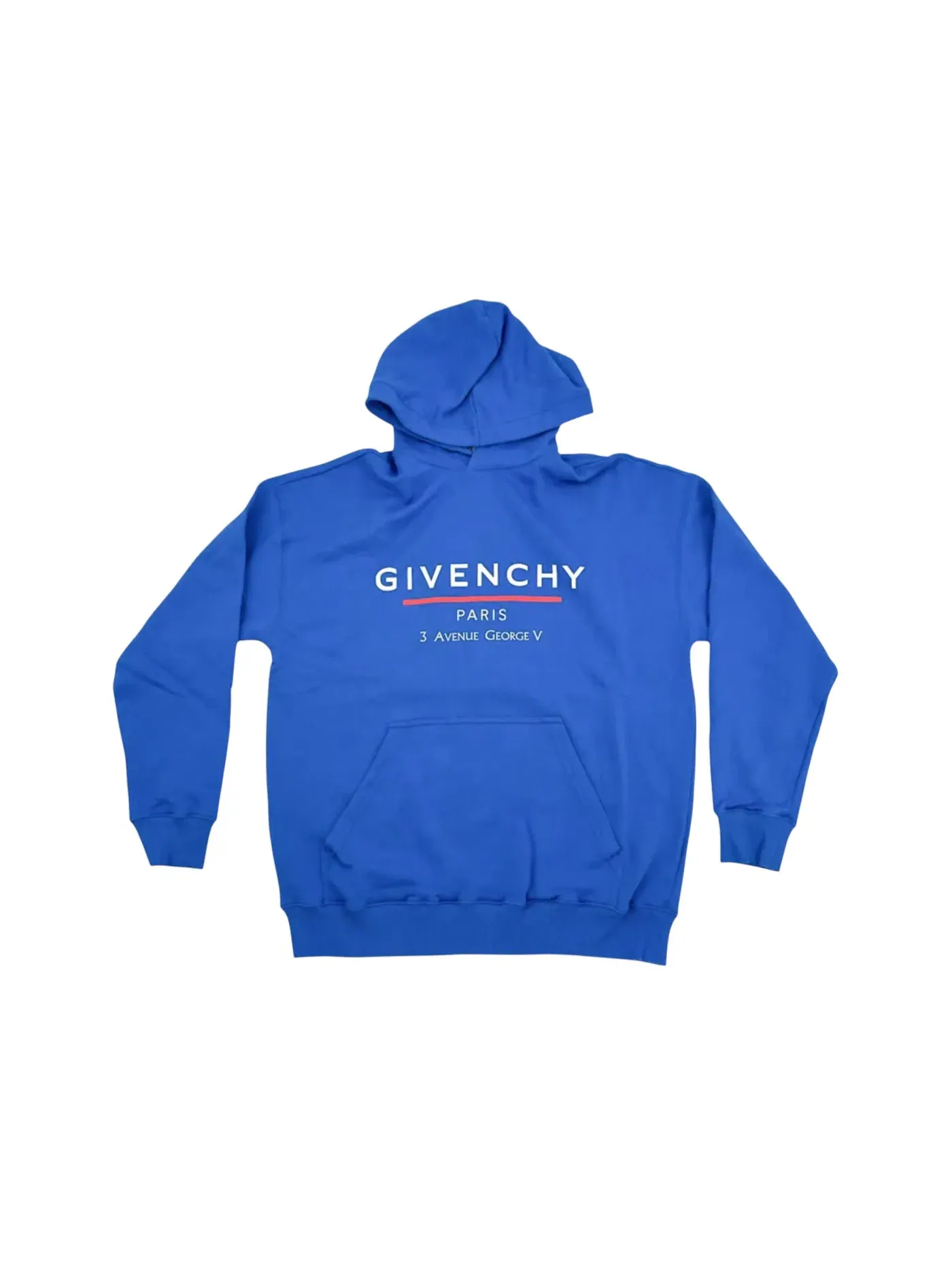 Мужской худи с принтом Givenchy — изображение 1 из 2, синий