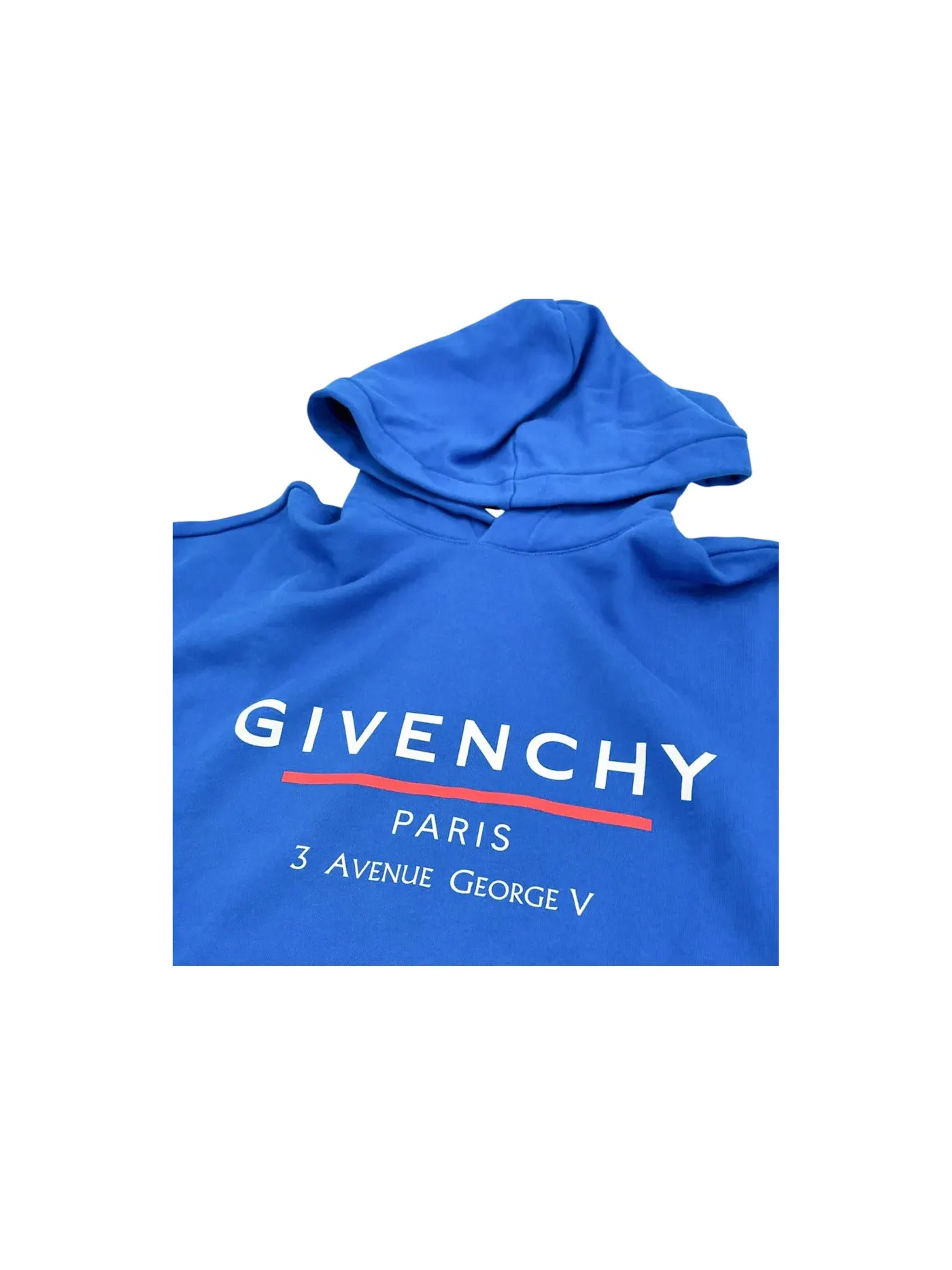 Мужской худи с принтом Givenchy — изображение 2 из 2, синий