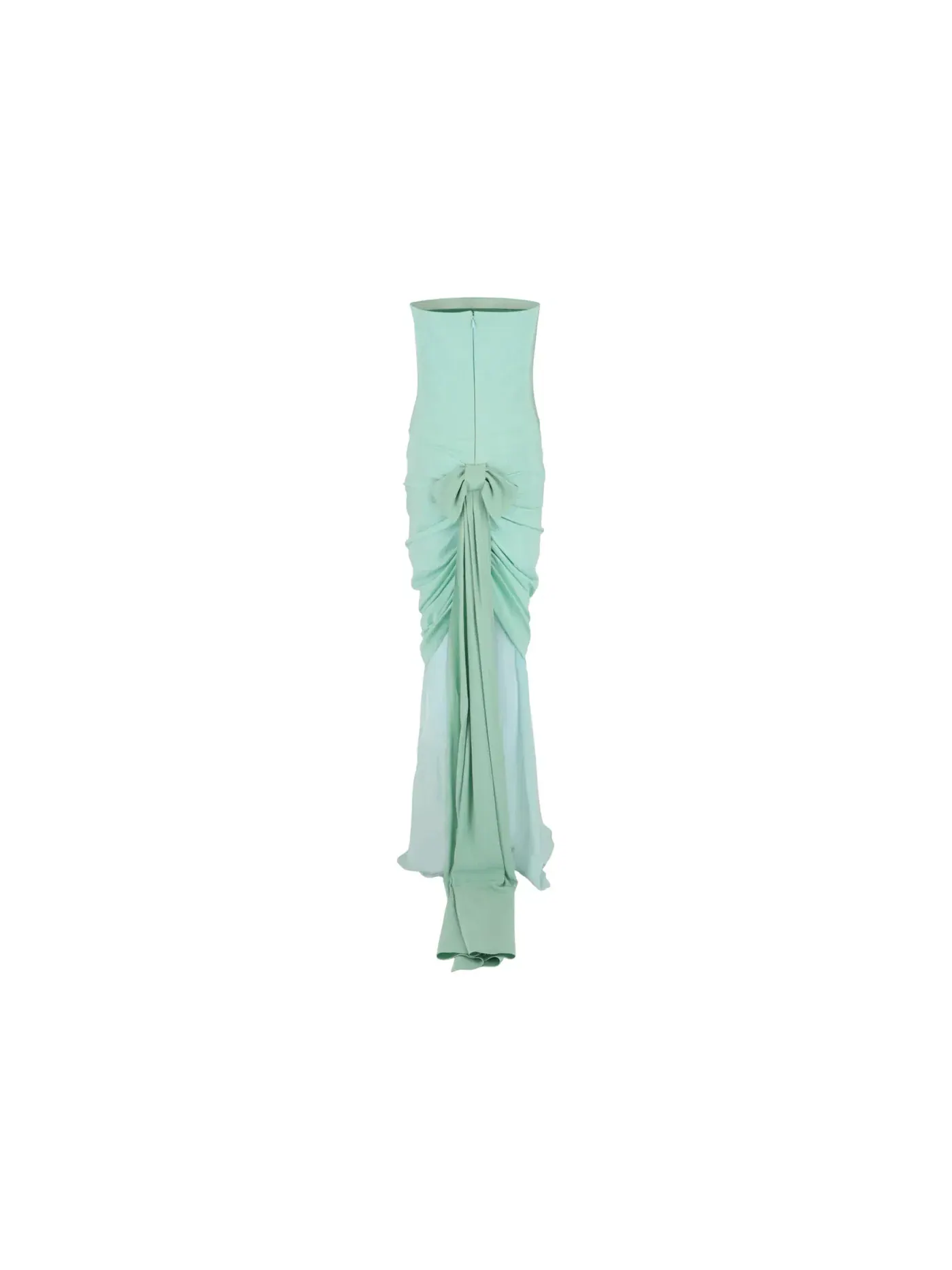 Женское платье с длинным рукавом Gown Givenchy — изображение 2 из 3, зеленый