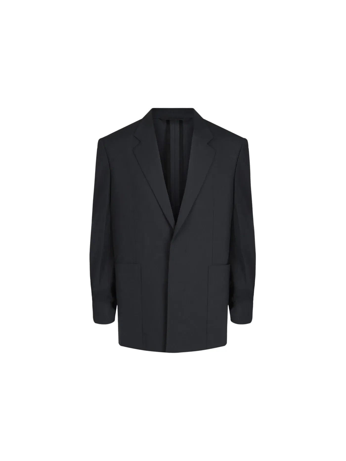Мужской пиджак-блейзер однобортный Blazer Givenchy — изображение 1 из 3, темно-серый