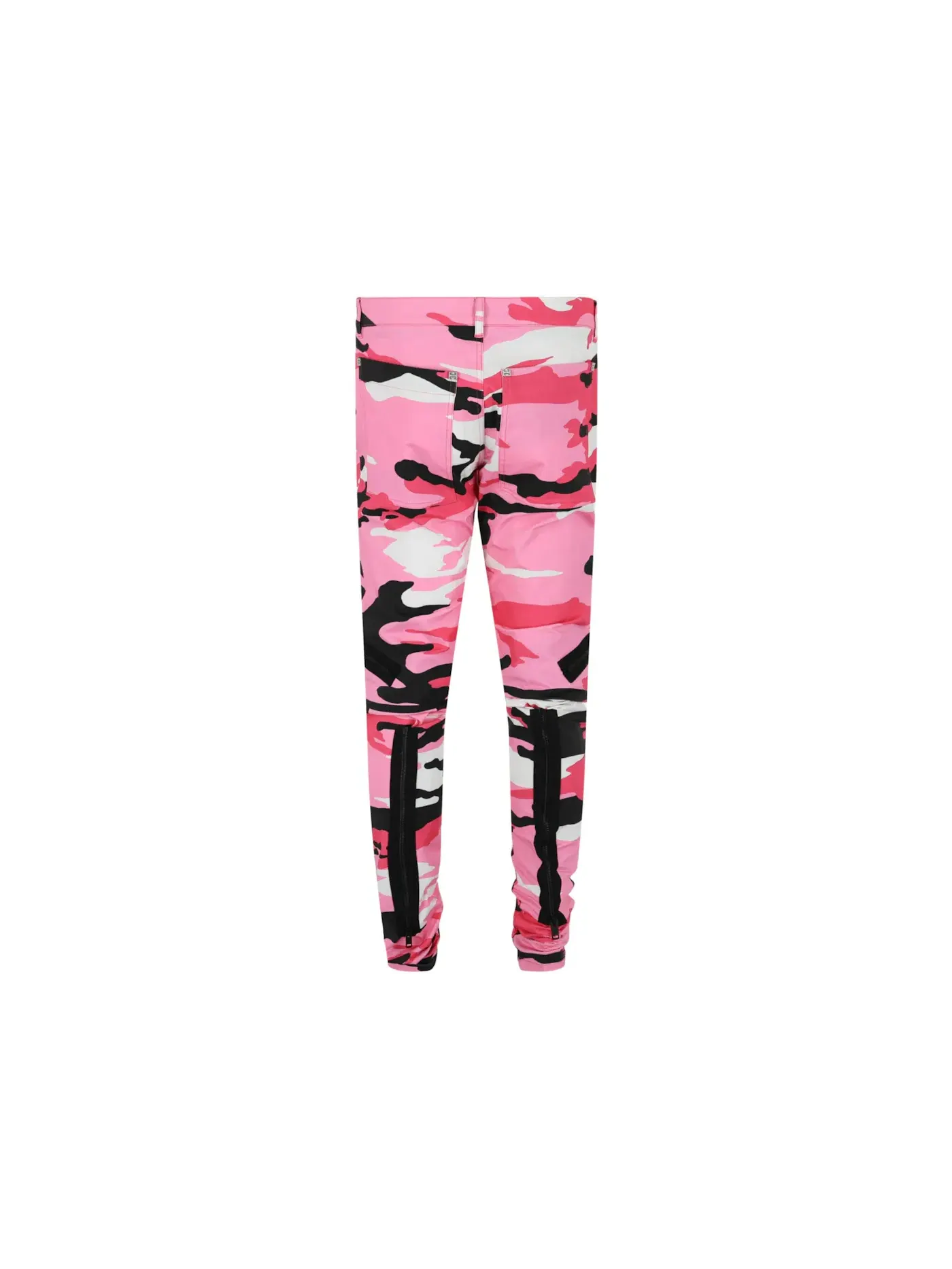 Мужские спортивные брюки с принтом Camo Print Givenchy — изображение 2 из 3, черный белый розовый