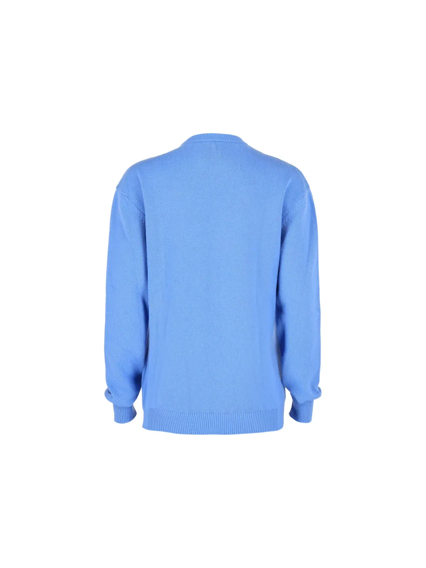 Женский джемпер с круглым вырезом Cashmere Roundneck Sweater Givenchy — изображение 2 из 3, голубой