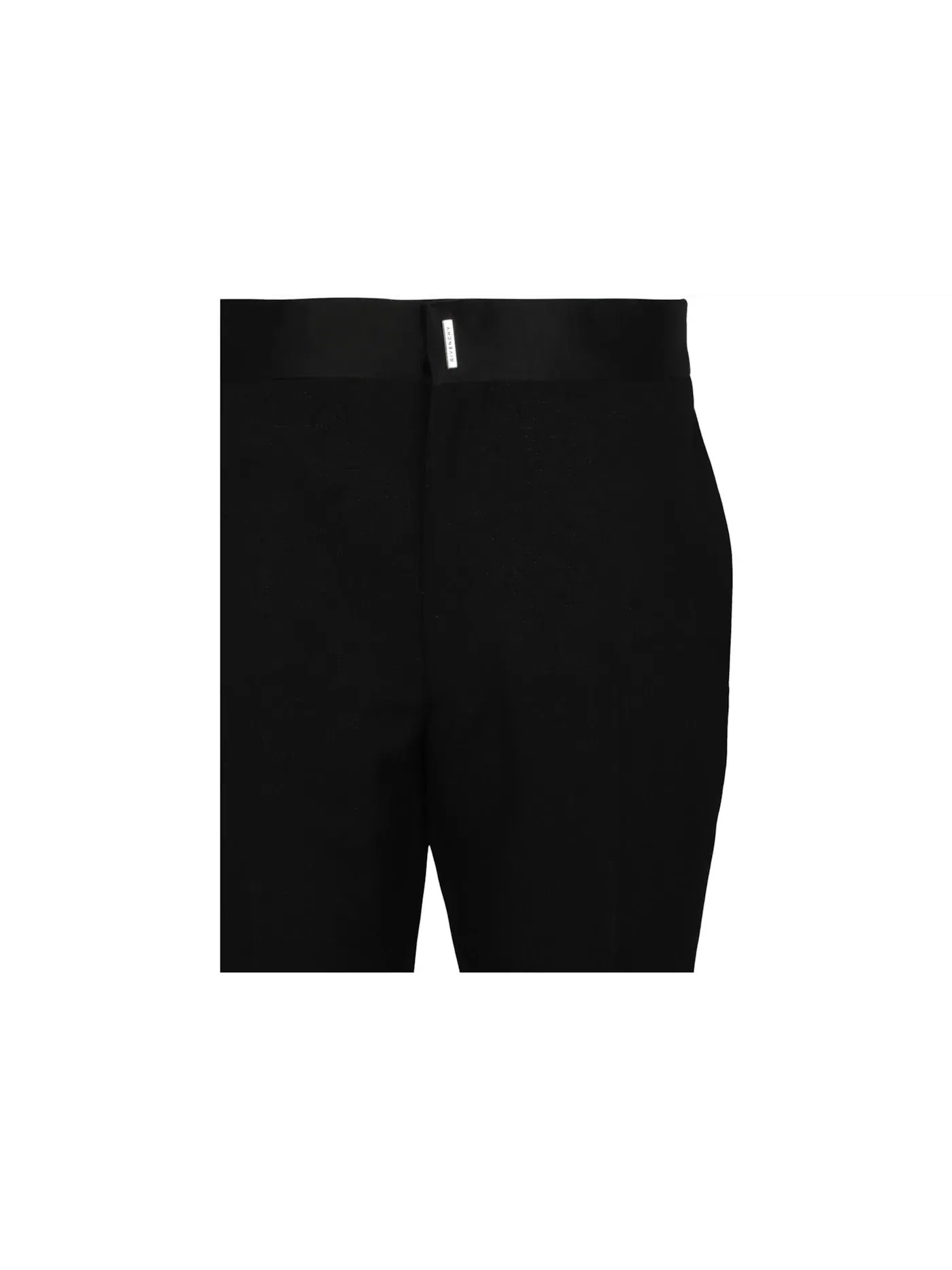 Мужские классические брюки с отделкой атласом Trousers Givenchy — изображение 3 из 3, черный