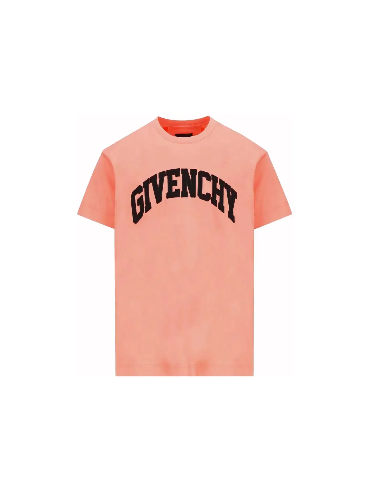Мужская футболка оверсайз College Oversize Givenchy — изображение 1 из 2, коралл
