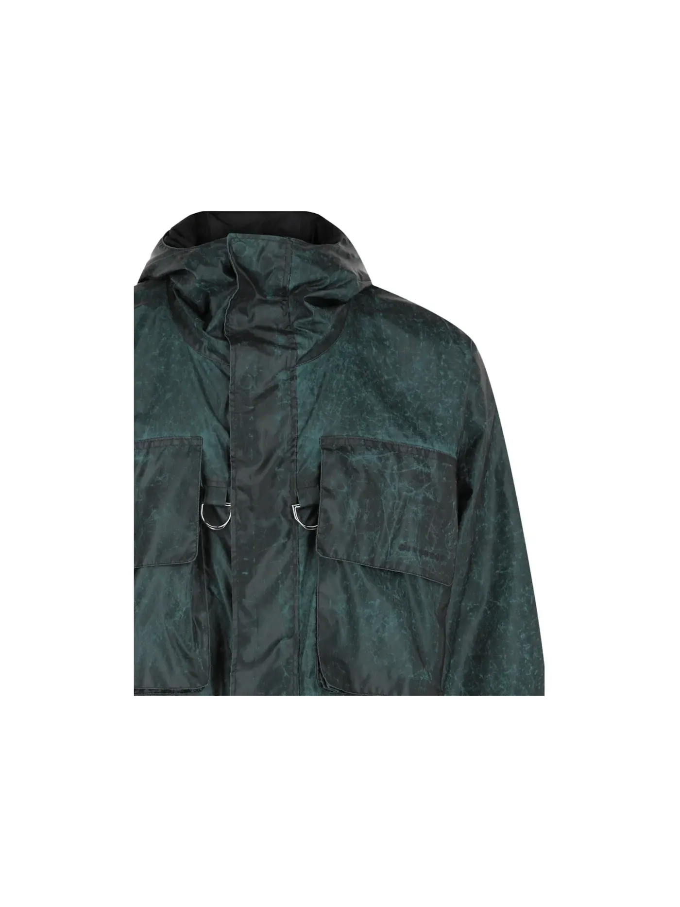 Мужская ветровка с принтом Givenchy Windbreaker — изображение 3 из 3, серебряный