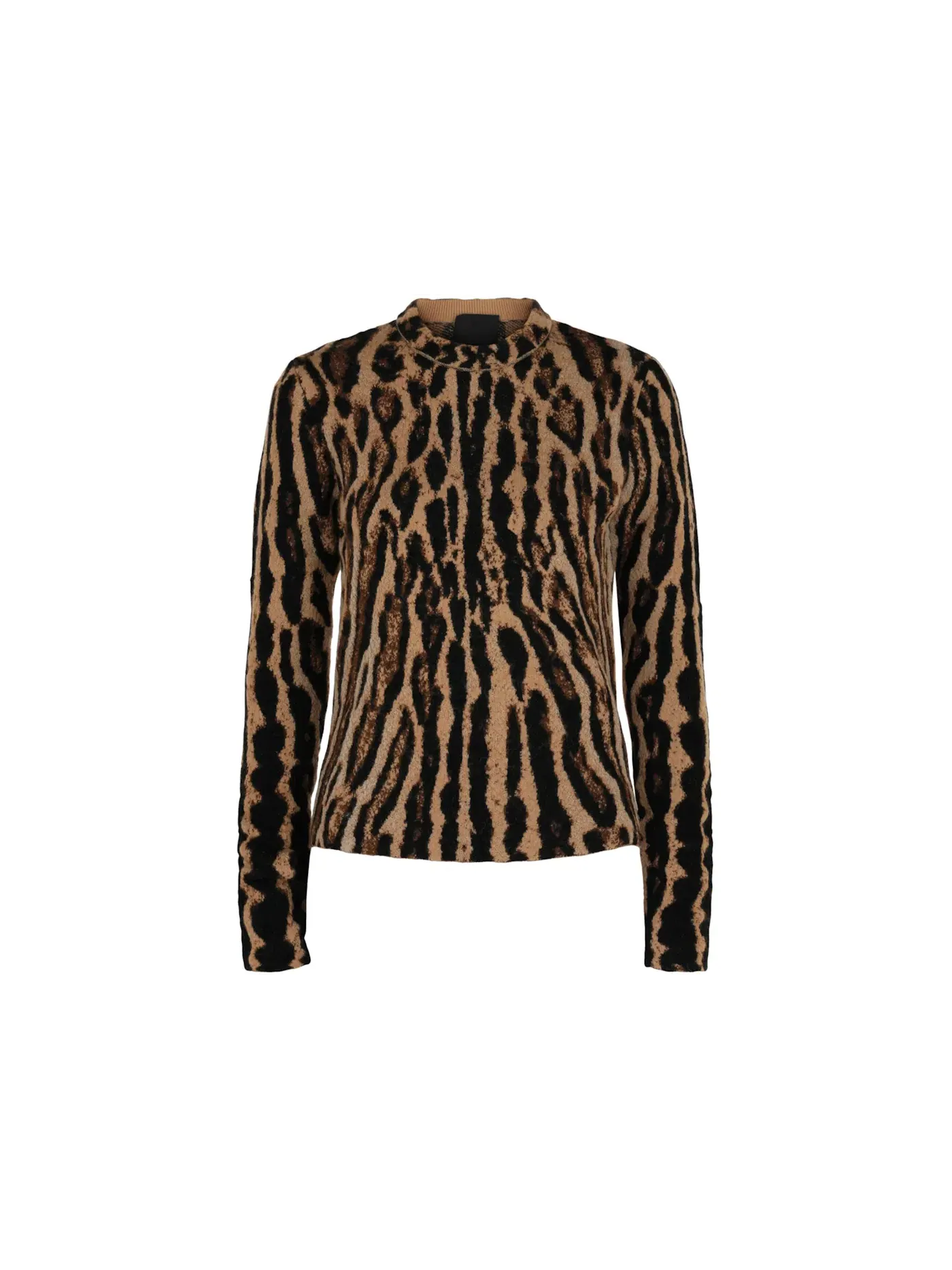 Женский свитшот с принтом Leopard Print Givenchy — изображение 1 из 3, коричневый черный