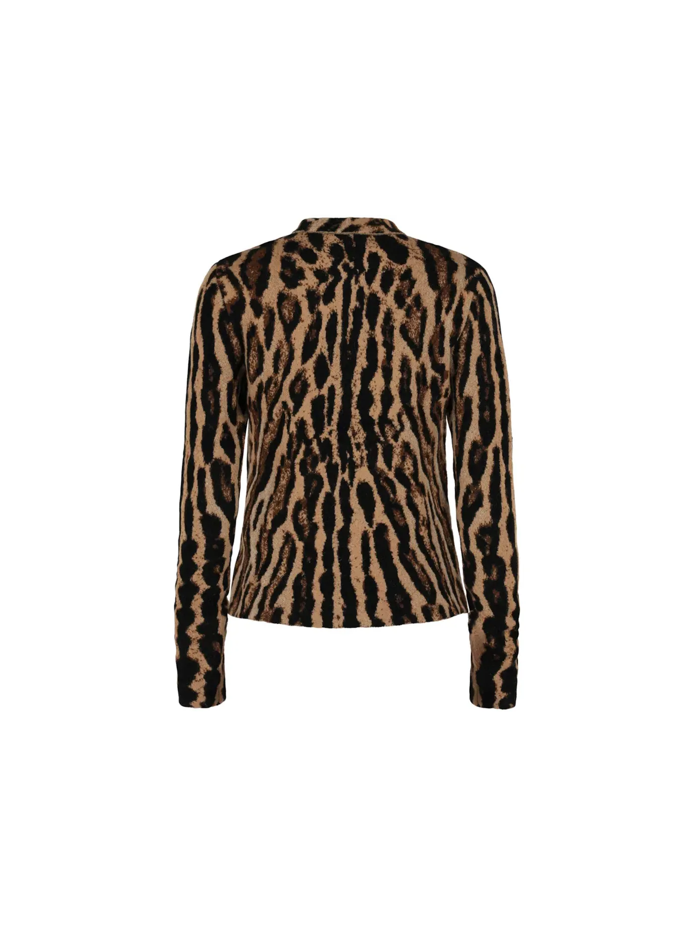 Женский свитшот с принтом Leopard Print Givenchy — изображение 2 из 3, коричневый черный