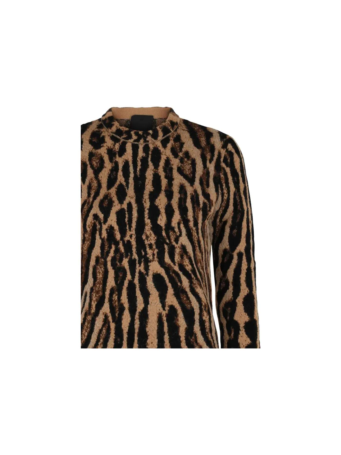 Женский свитшот с принтом Leopard Print Givenchy — изображение 3 из 3, коричневый черный