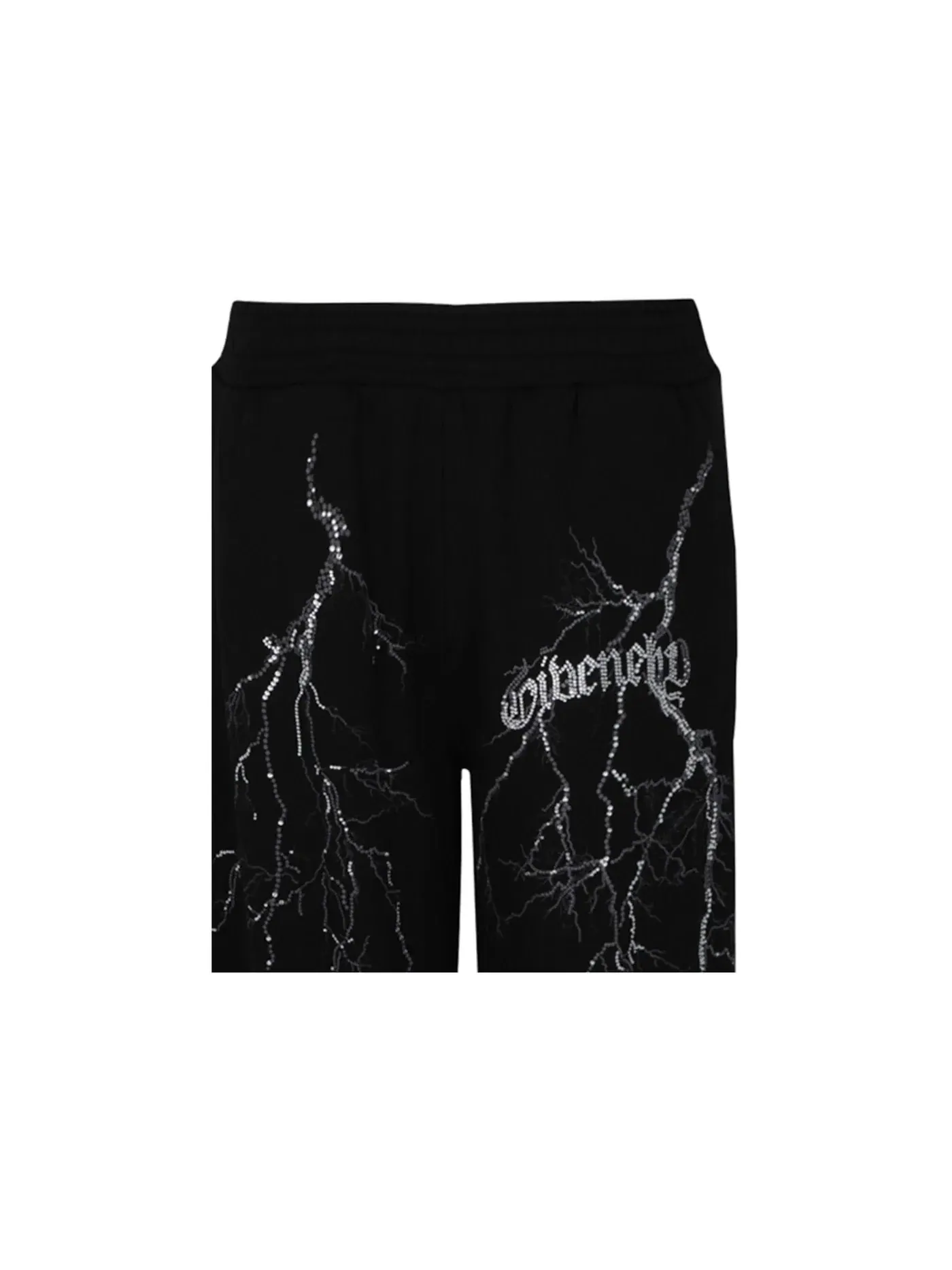 Мужские спортивные штаны с кристаллической отделкой Sweatpants Givenchy — изображение 3 из 3, черный