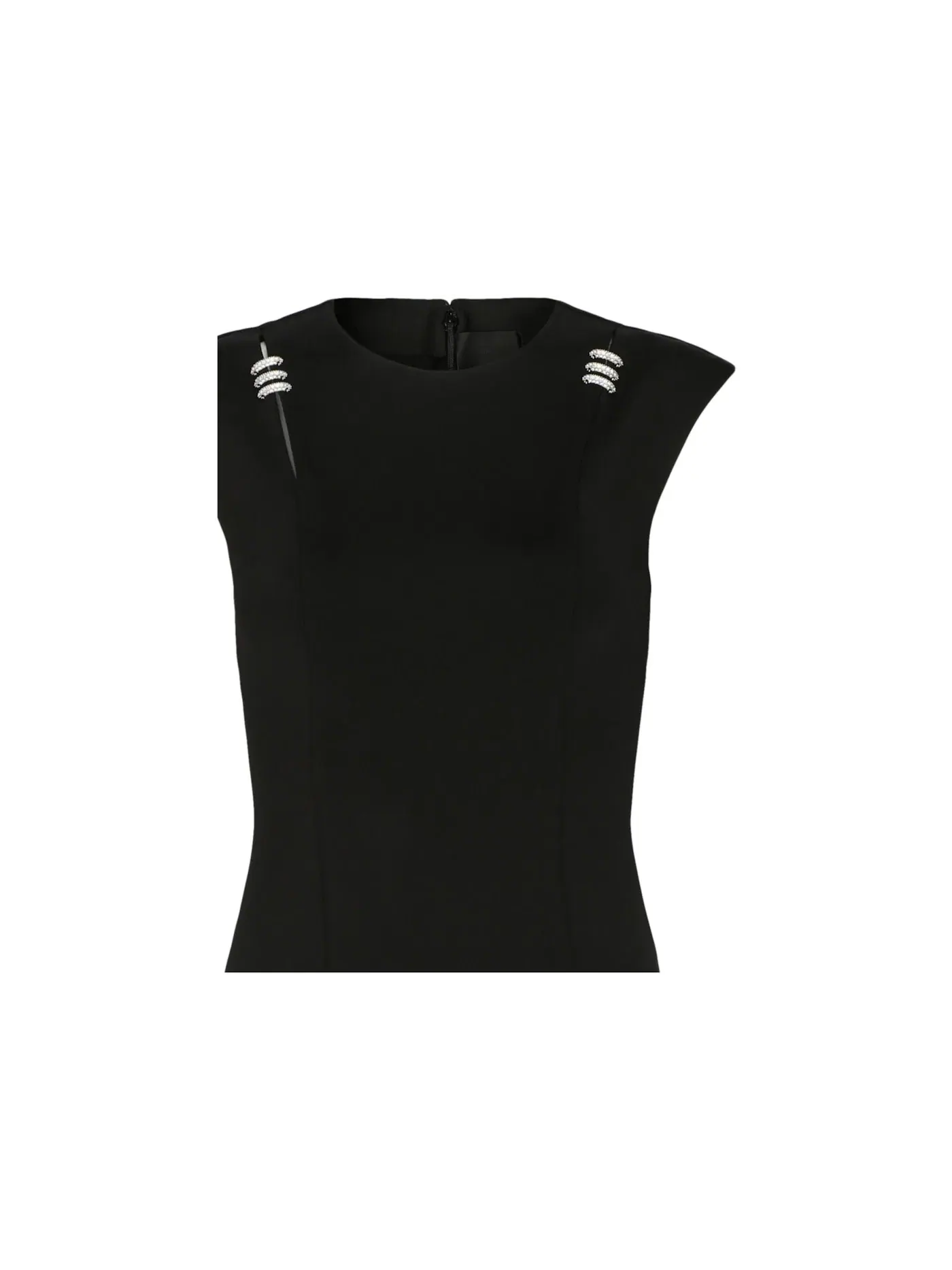 Женское платье-трапеция с пайетками Givenchy — изображение 3 из 3, черный