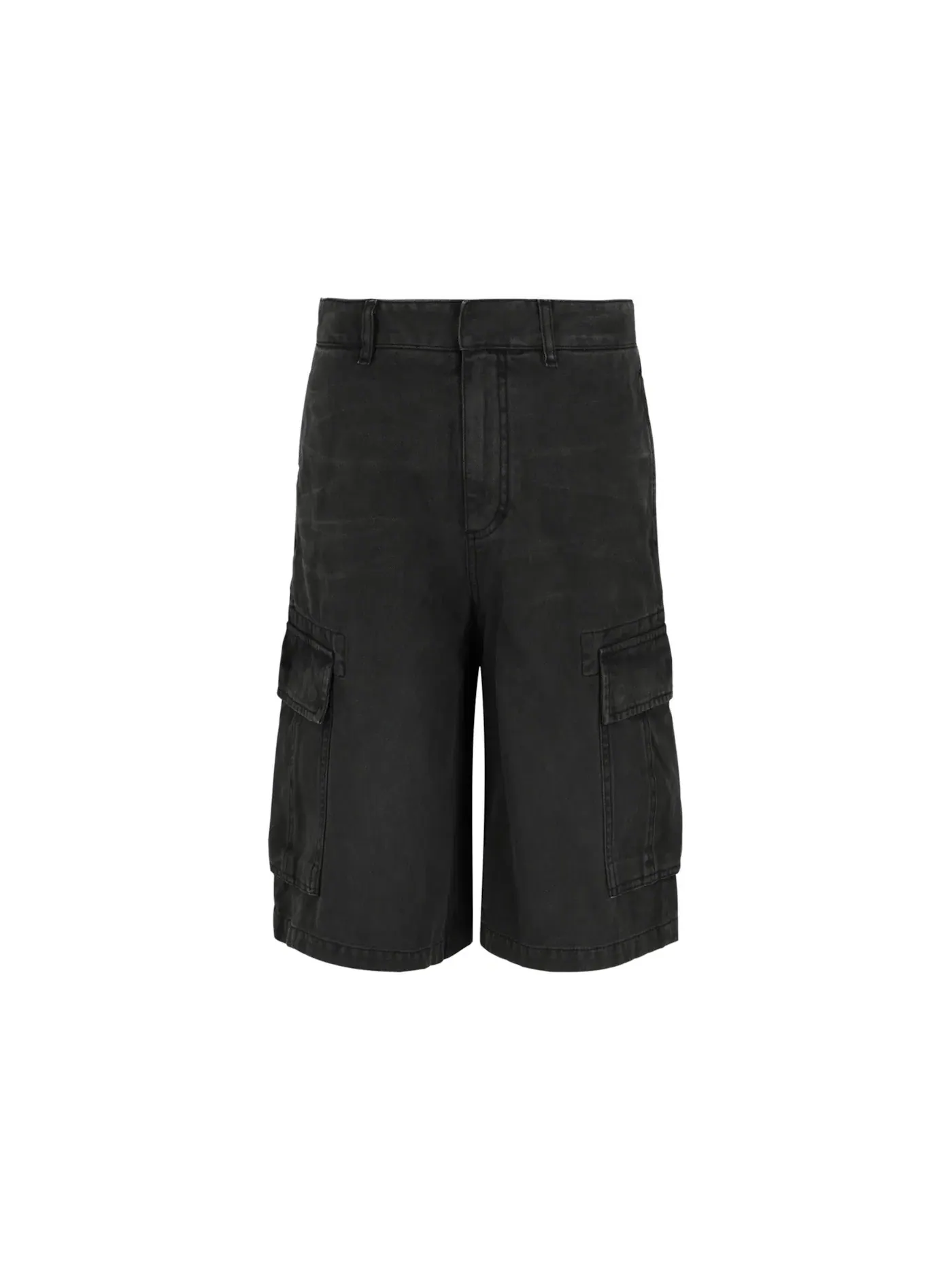 Мужские шорты с принтом Embroidered Cargo Givenchy — изображение 1 из 3, черный
