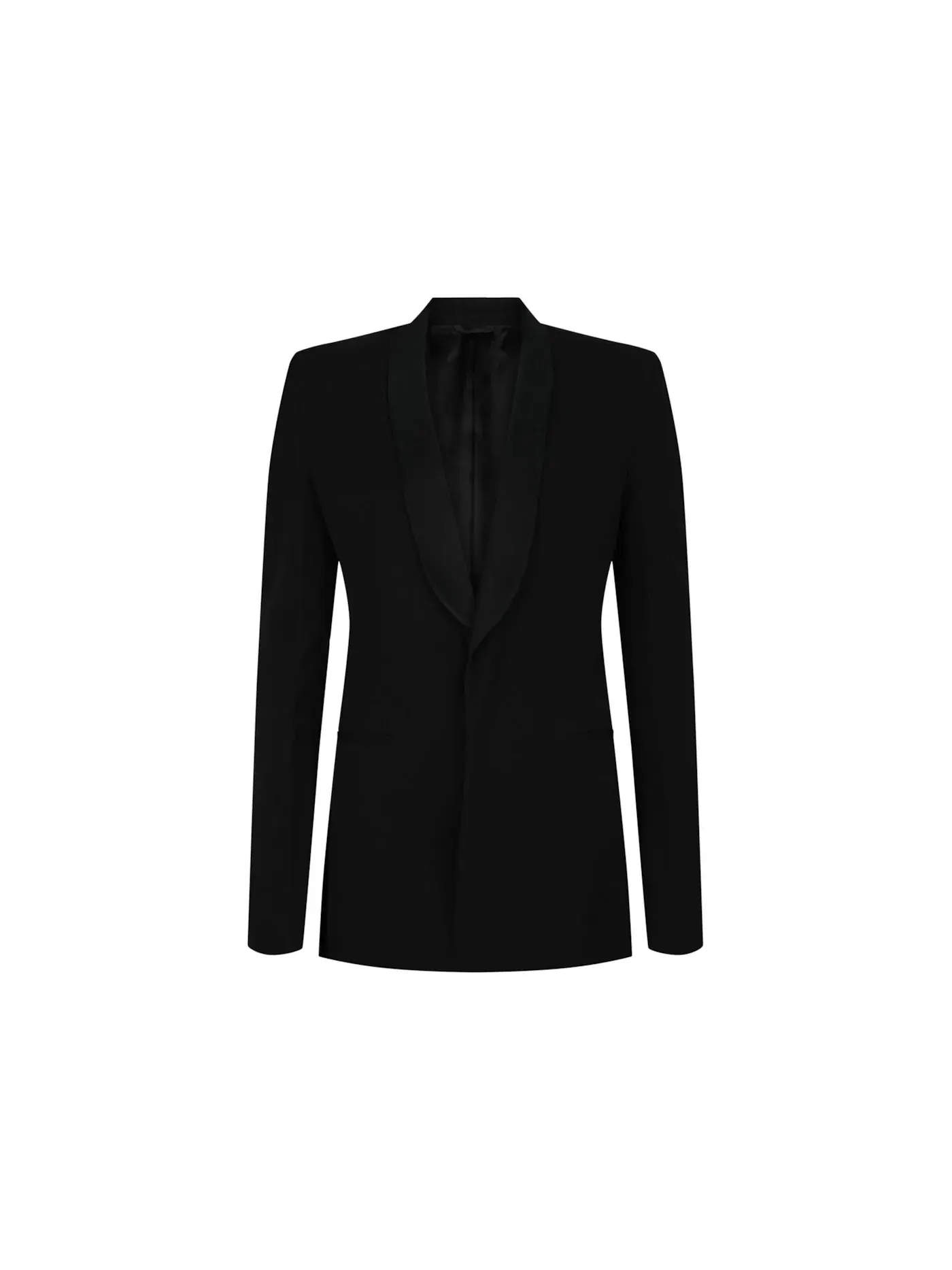 Мужской пиджак с одной пуговицей Givenchy — изображение 1 из 2, черный
