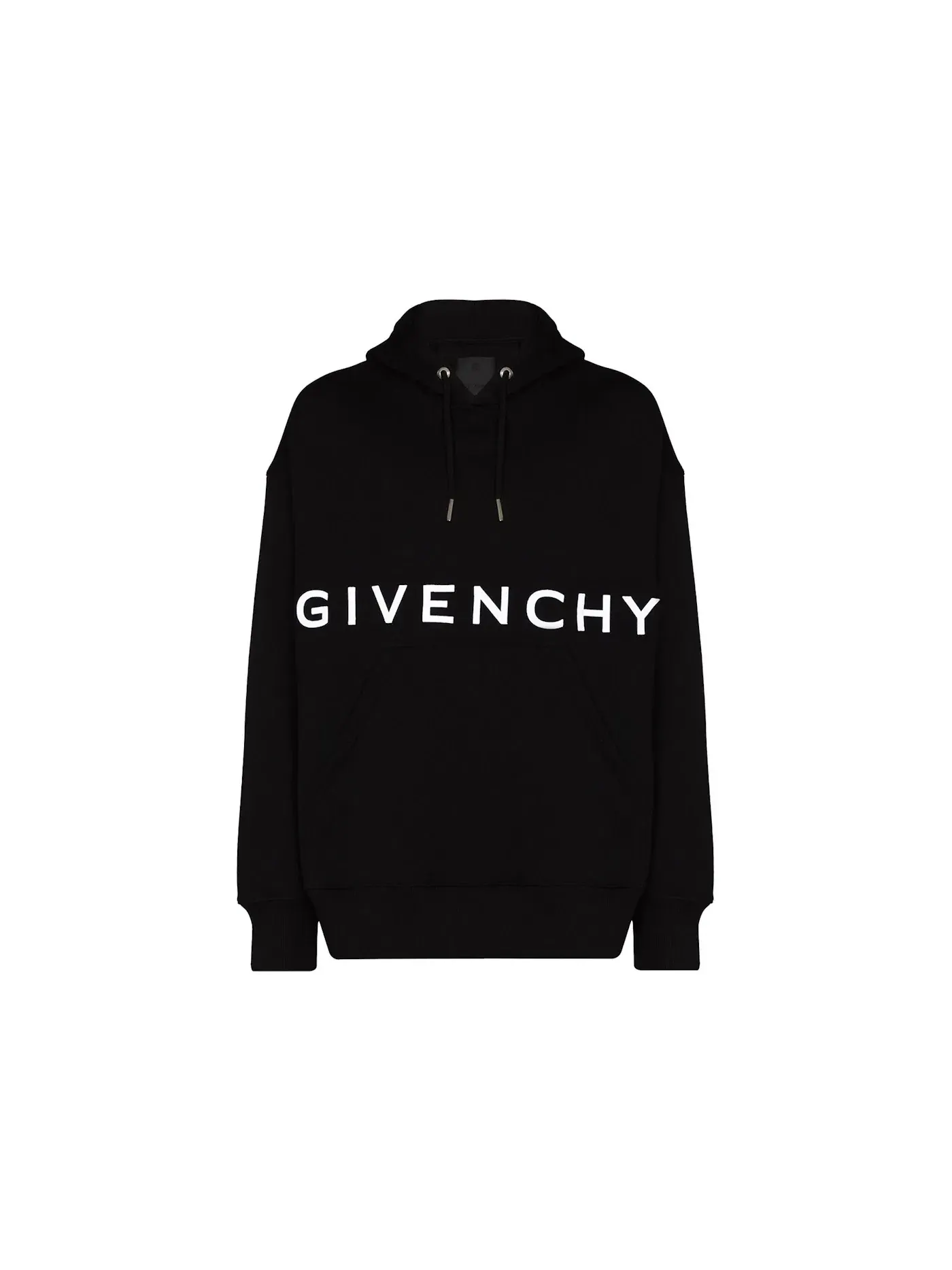 Мужской худи с капюшоном с принтом Hooded Sweatshirt Givenchy — изображение 1 из 2, черный