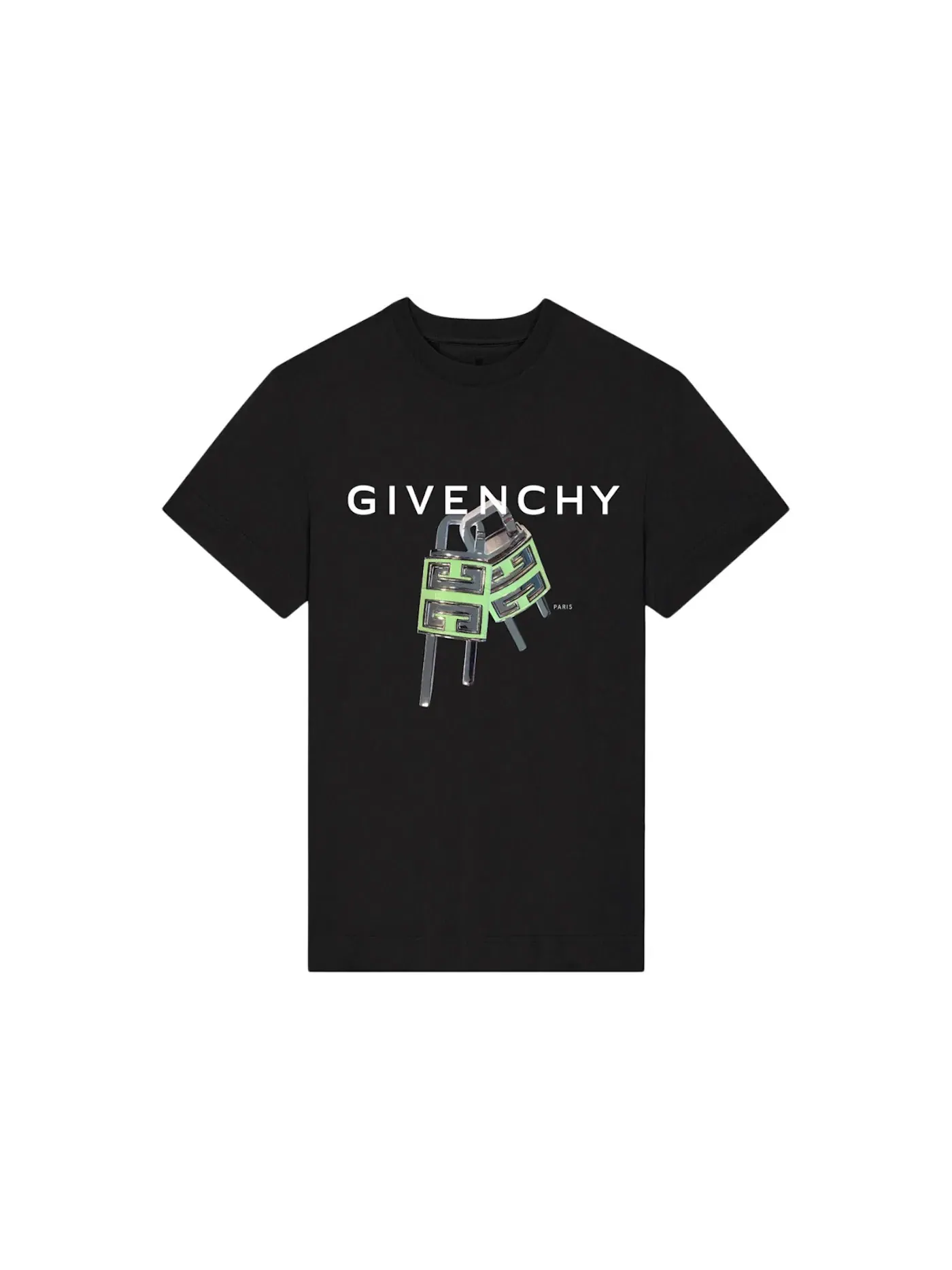 Мужская футболка с принтом Givenchy T-Shirt — изображение 1 из 1, черный