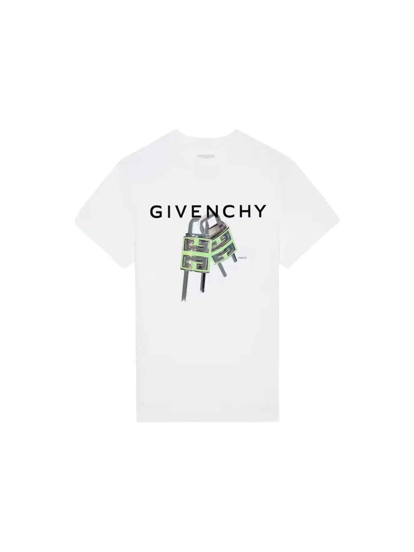 Мужская футболка с принтом Givenchy — изображение 1 из 1, белый