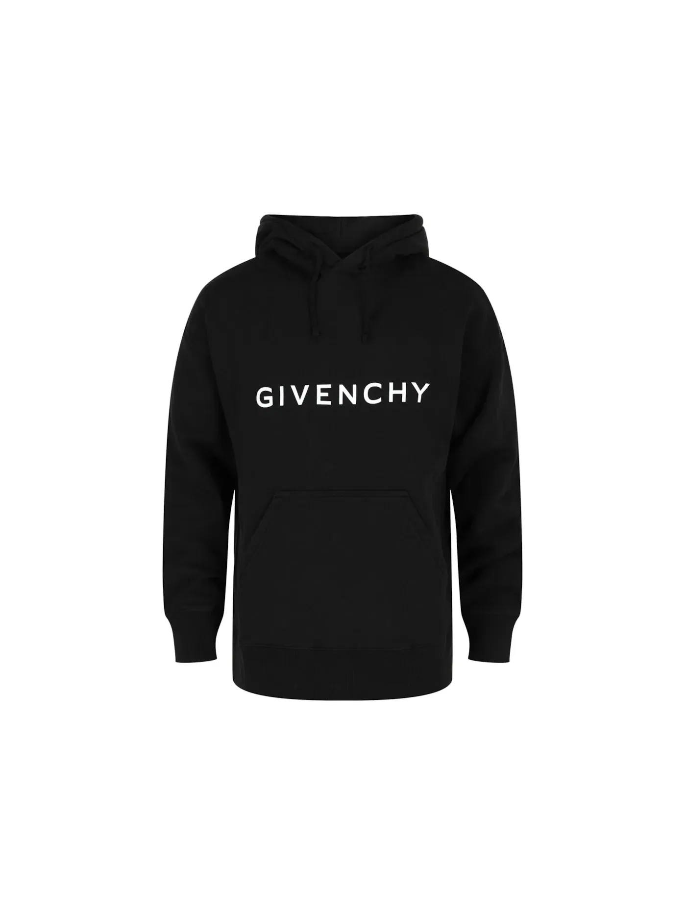 Мужской худи с принтом Hoodie Givenchy — изображение 1 из 3, черный