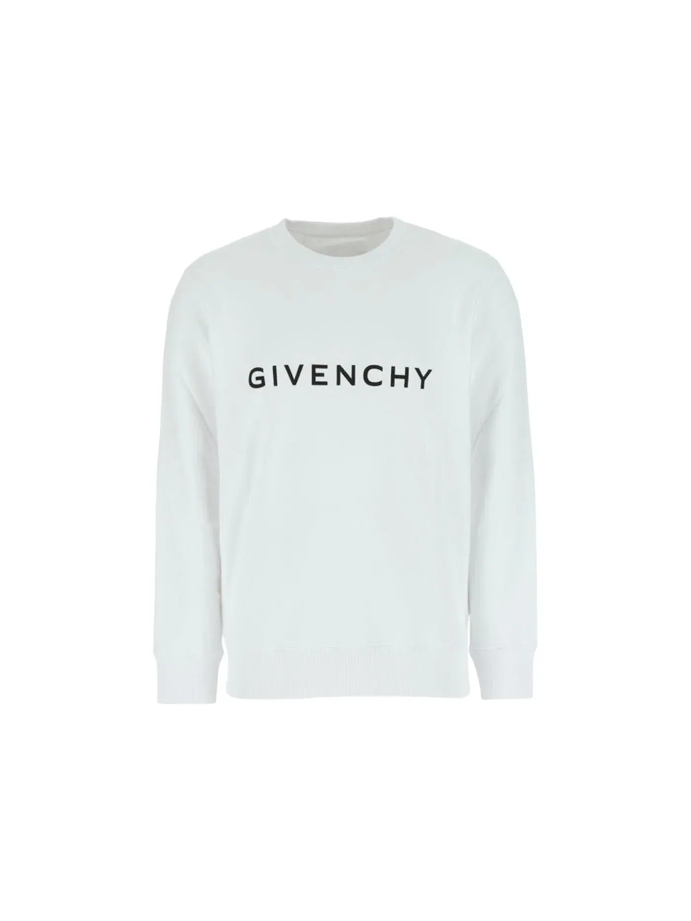 Мужской свитшот с принтом Logo Print Givenchy — изображение 1 из 2, белый