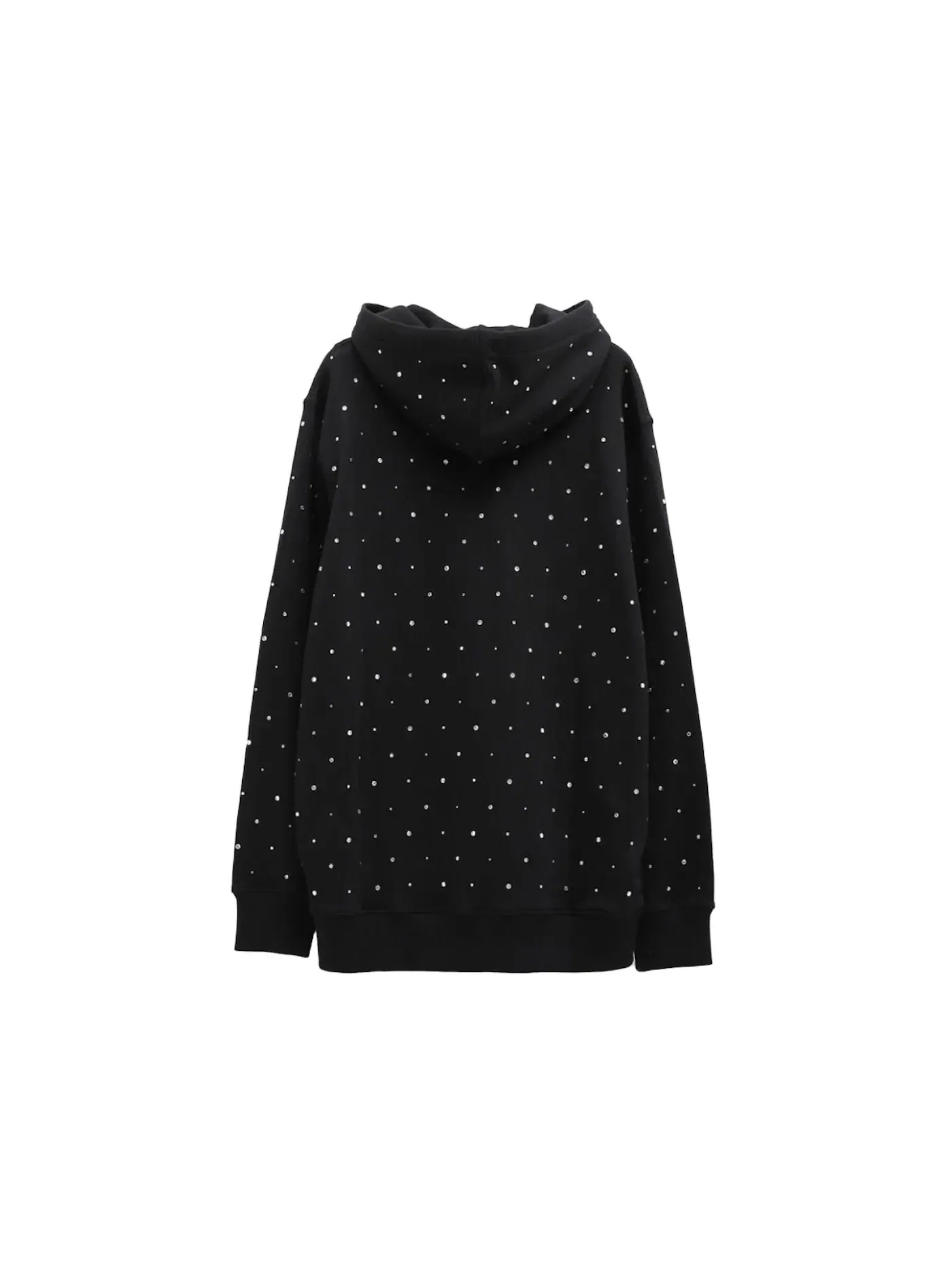 Мужской худи с принтом Givenchy Logo Strass — изображение 2 из 2, черный