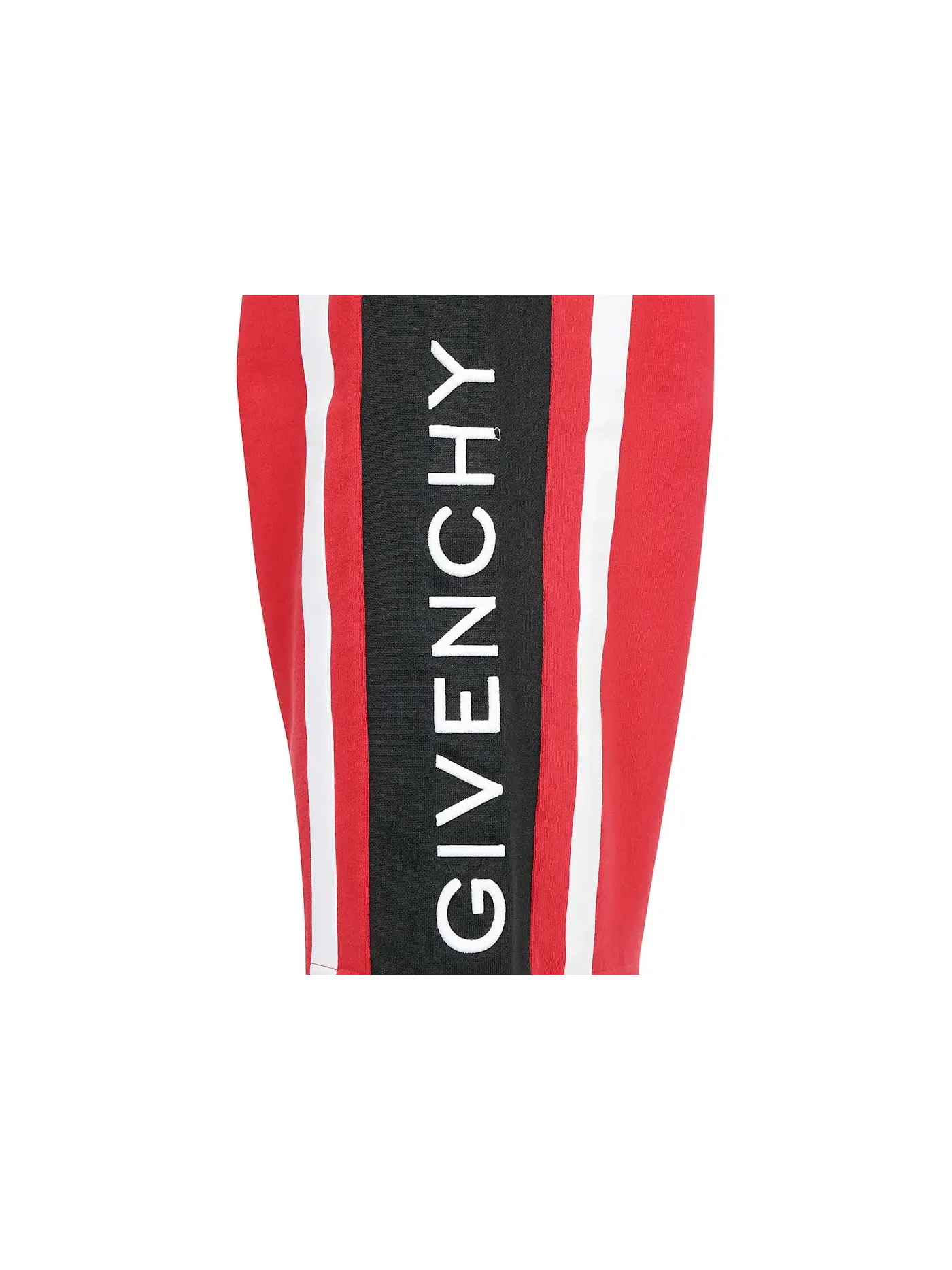 Мужские спортивные штаны с принтом Sweatpants Givenchy — изображение 2 из 3, красный/черный