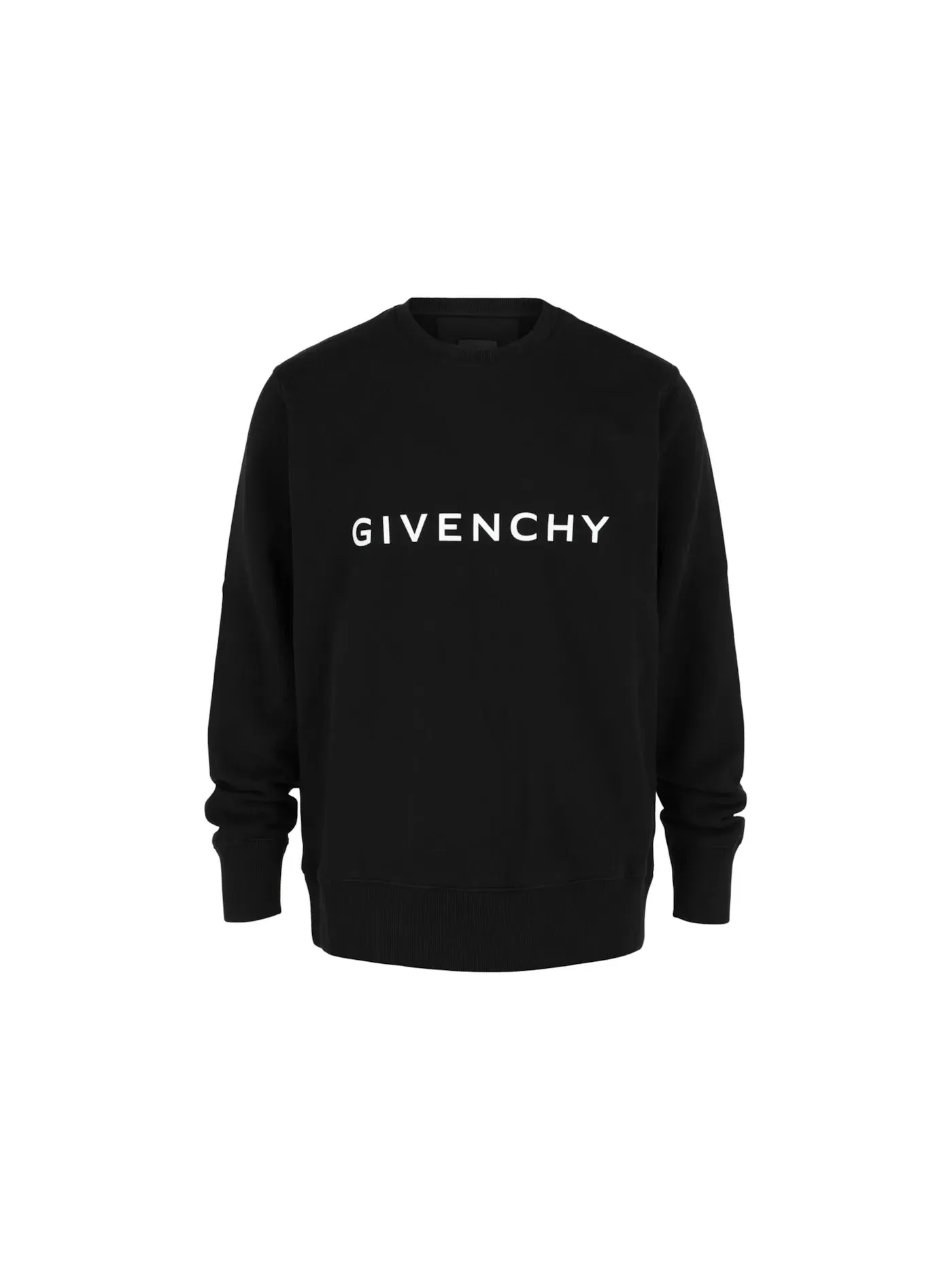 Мужской свитшот с логотипом Givenchy — изображение 1 из 3, черный