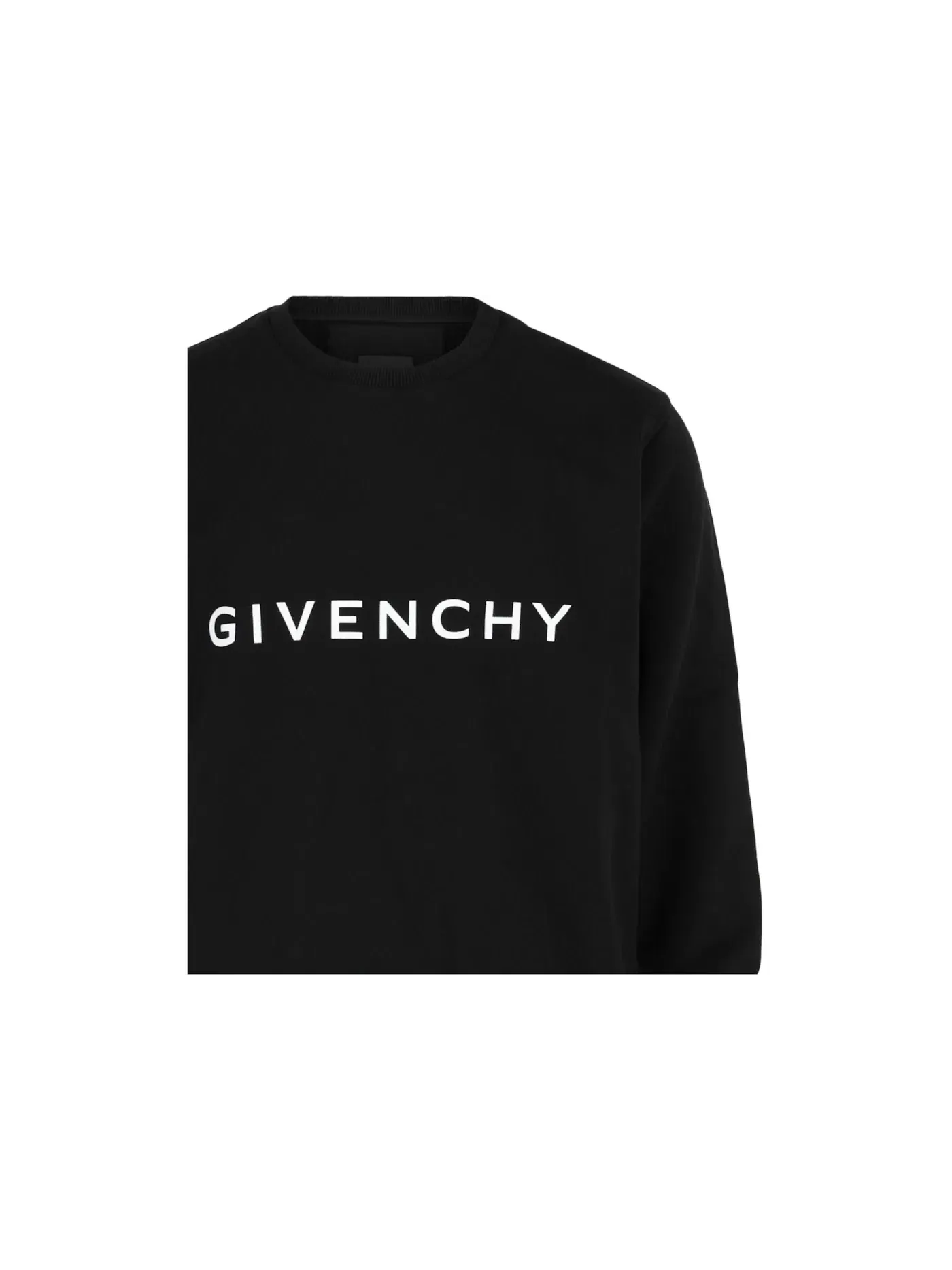 Мужской свитшот с логотипом Givenchy — изображение 3 из 3, черный