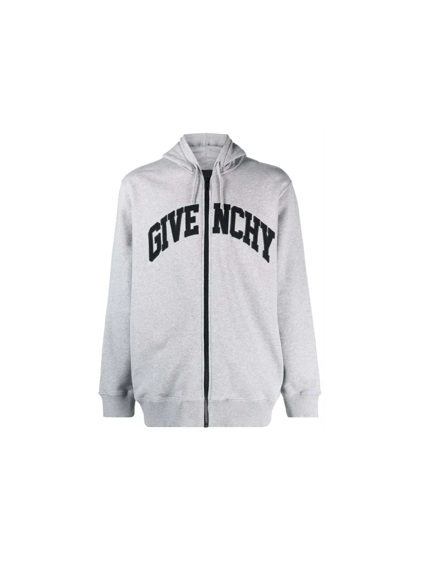 Мужская куртка-худи с принтом Givenchy — изображение 1 из 1, серый/черный