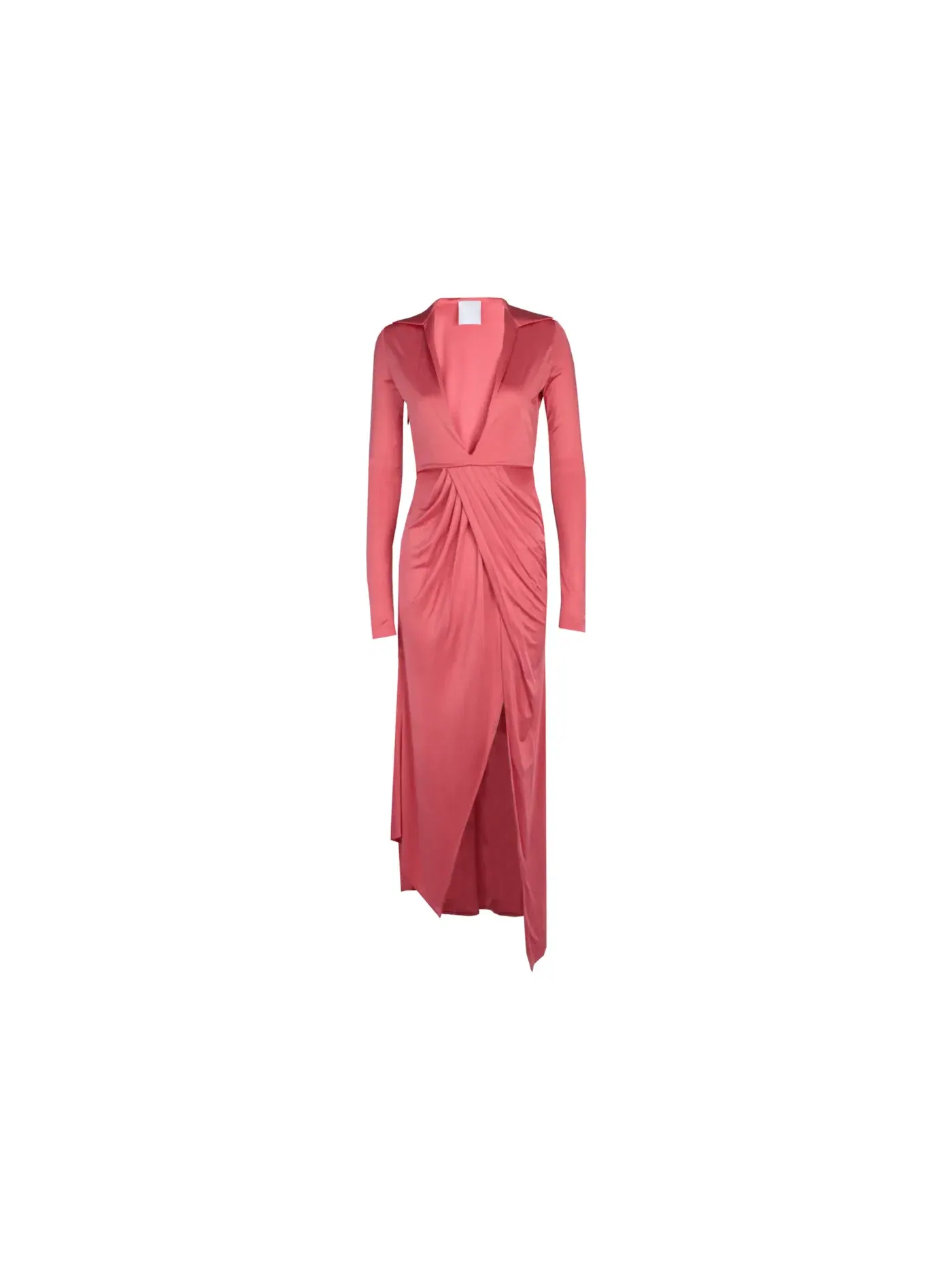 Женское платье с длинным рукавом Givenchy Dress — изображение 1 из 3, коралл