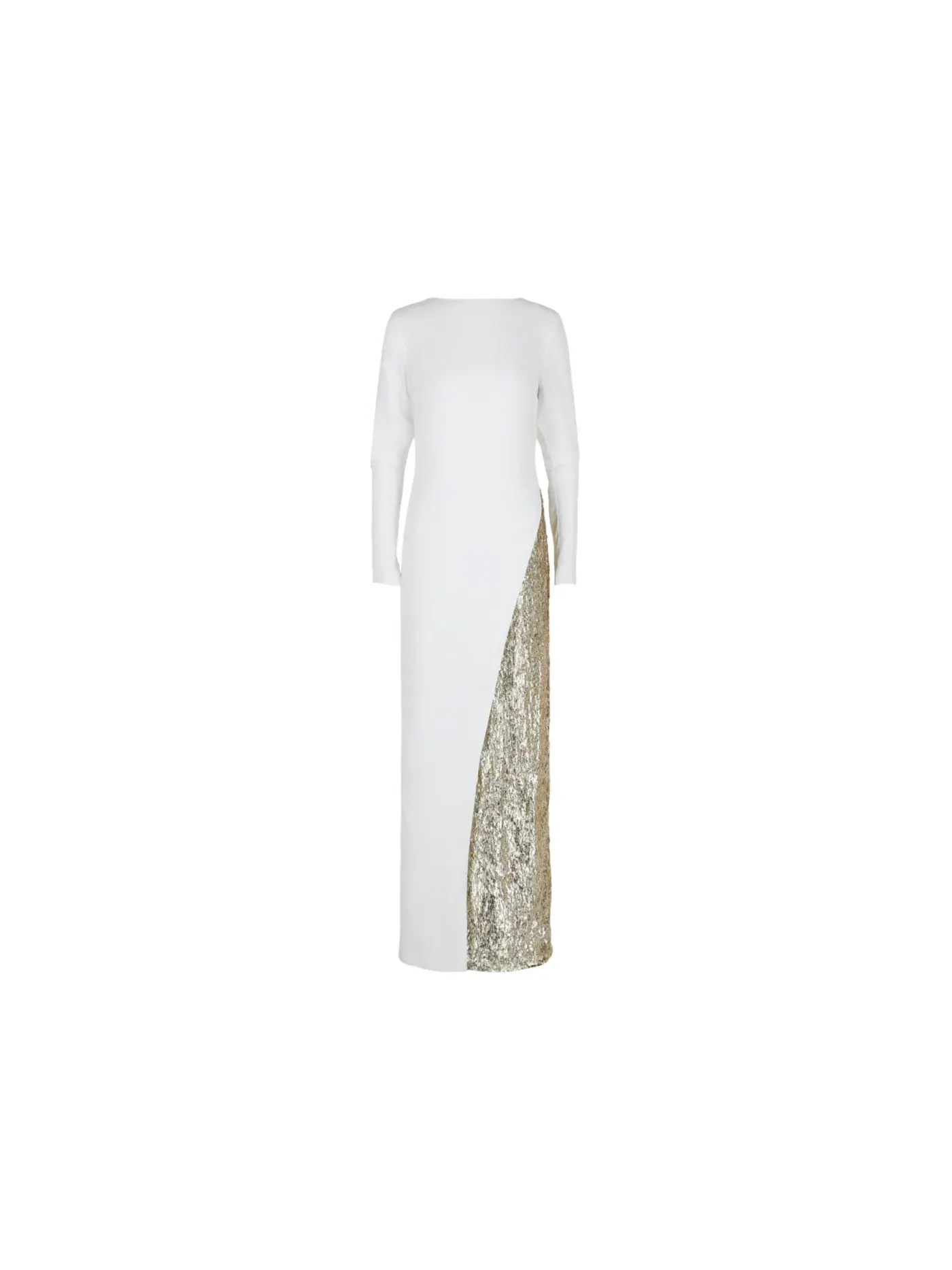 Женское платье с пайетками Metallic Sequin Gown Givenchy — изображение 1 из 3, золотистый