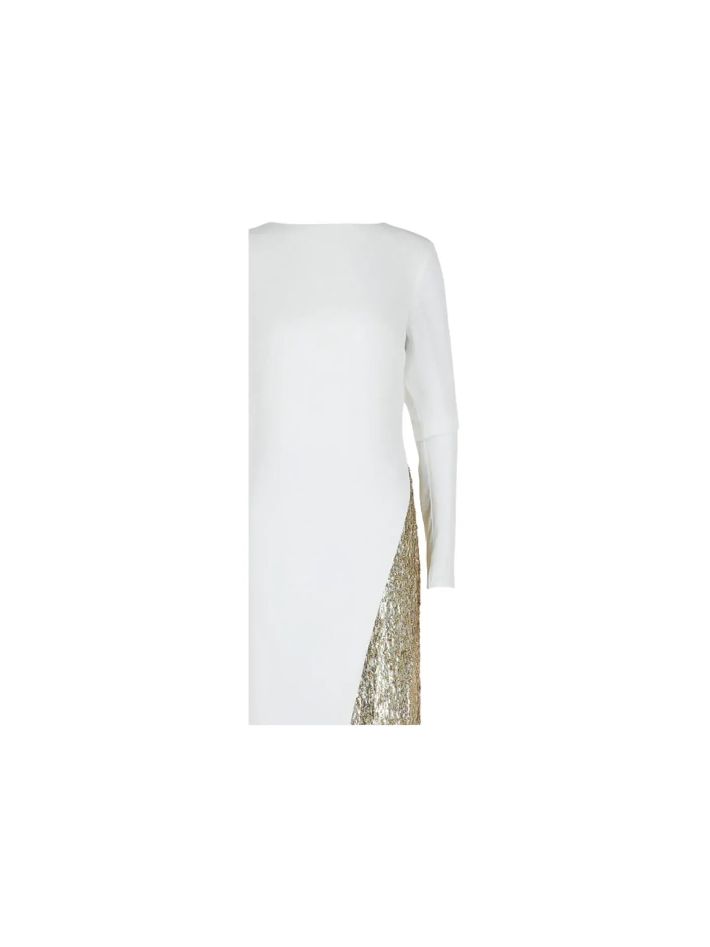 Женское платье с пайетками Metallic Sequin Gown Givenchy — изображение 3 из 3, золотистый