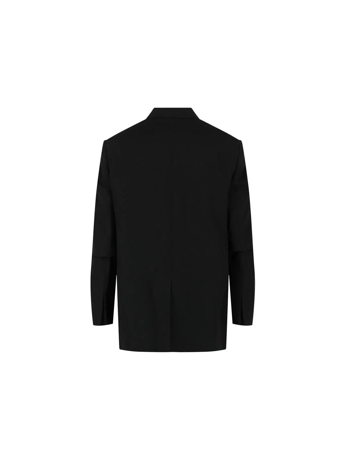 Мужской пиджак с отложным воротником Overlapped Lapel Oversized Blazer Givenchy — изображение 2 из 3, черный