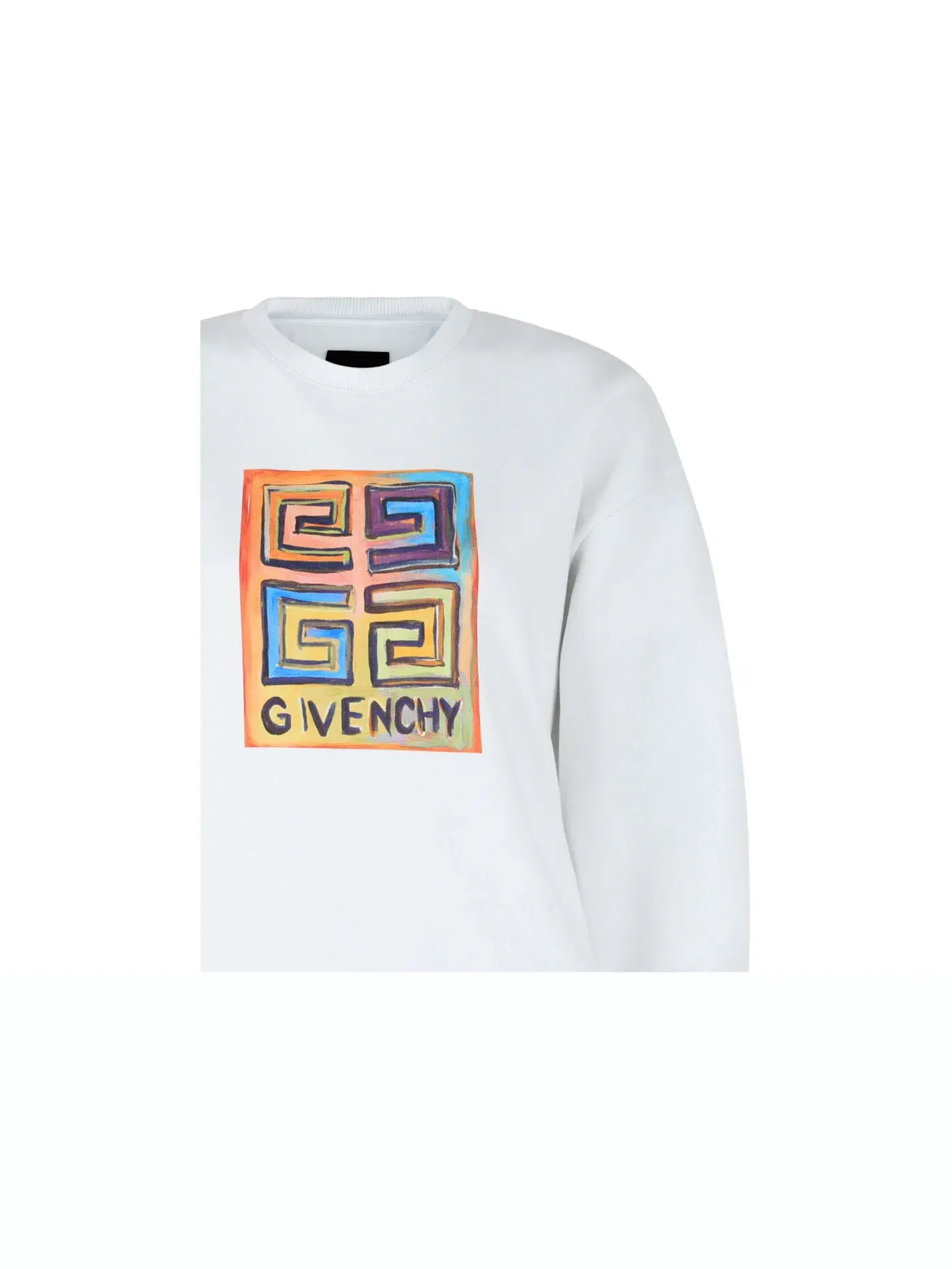Женский свитшот с принтом Painted 4G Givenchy — изображение 3 из 3, белый
