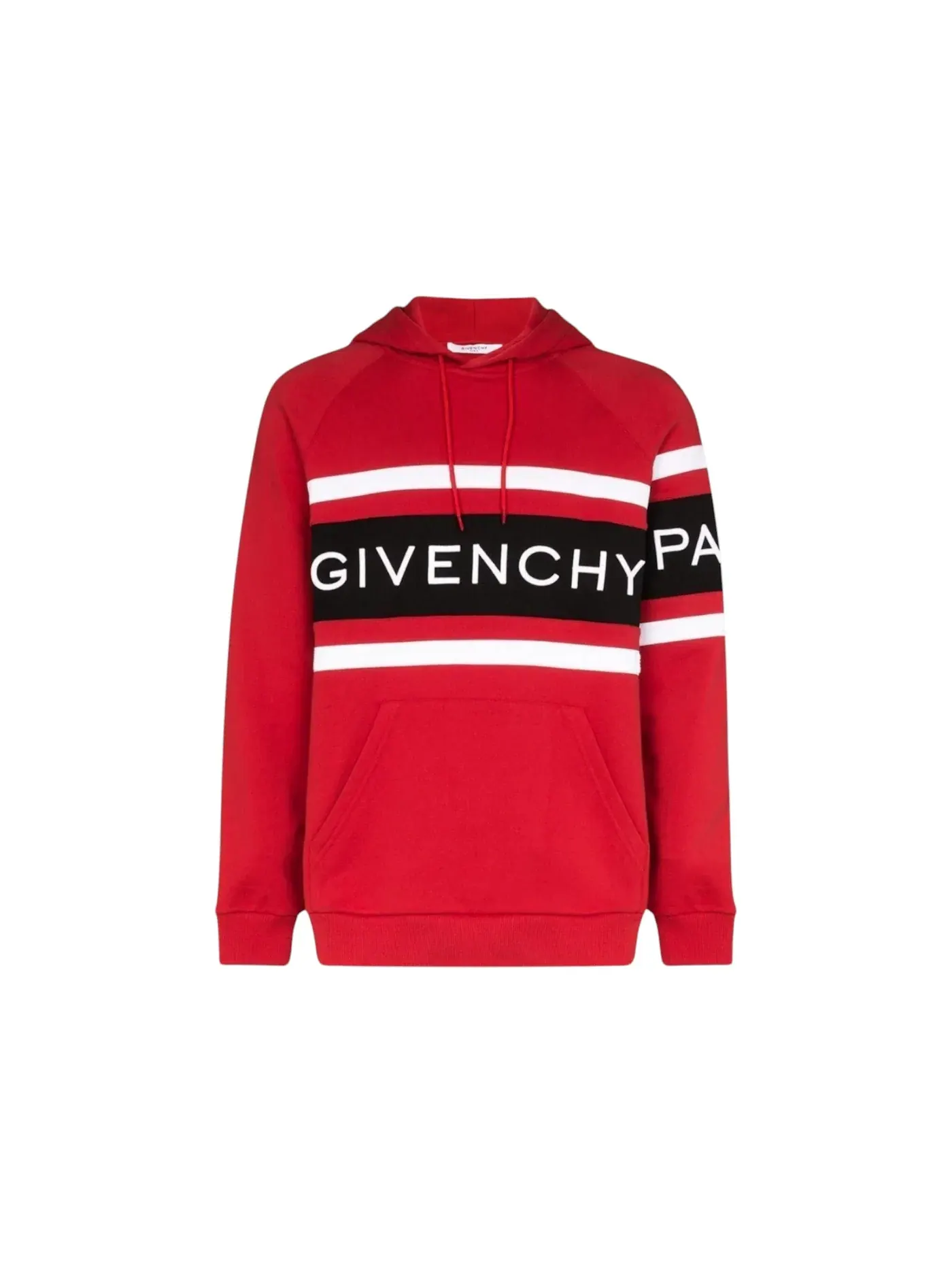Мужская худи с вышитым логотипом Givenchy — изображение 1 из 1, красный