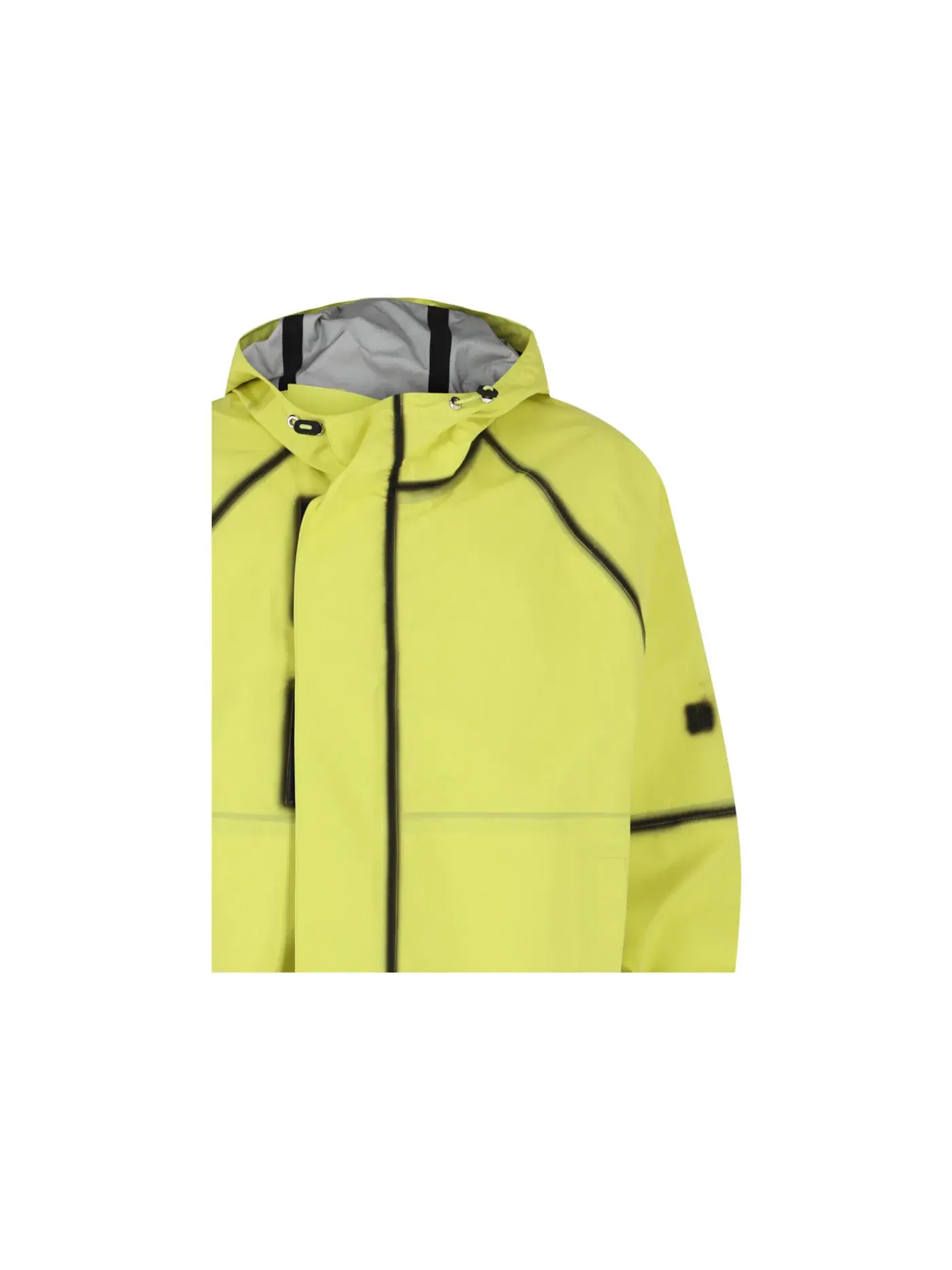 Мужская куртка-ветровка с принтом Windbreaker Givenchy — изображение 3 из 3, лимонный