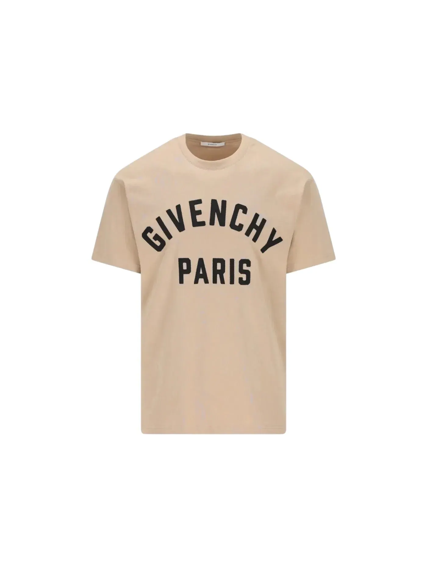 Мужская футболка с круглым вырезом Givenchy — изображение 1 из 1, бежевый/черный