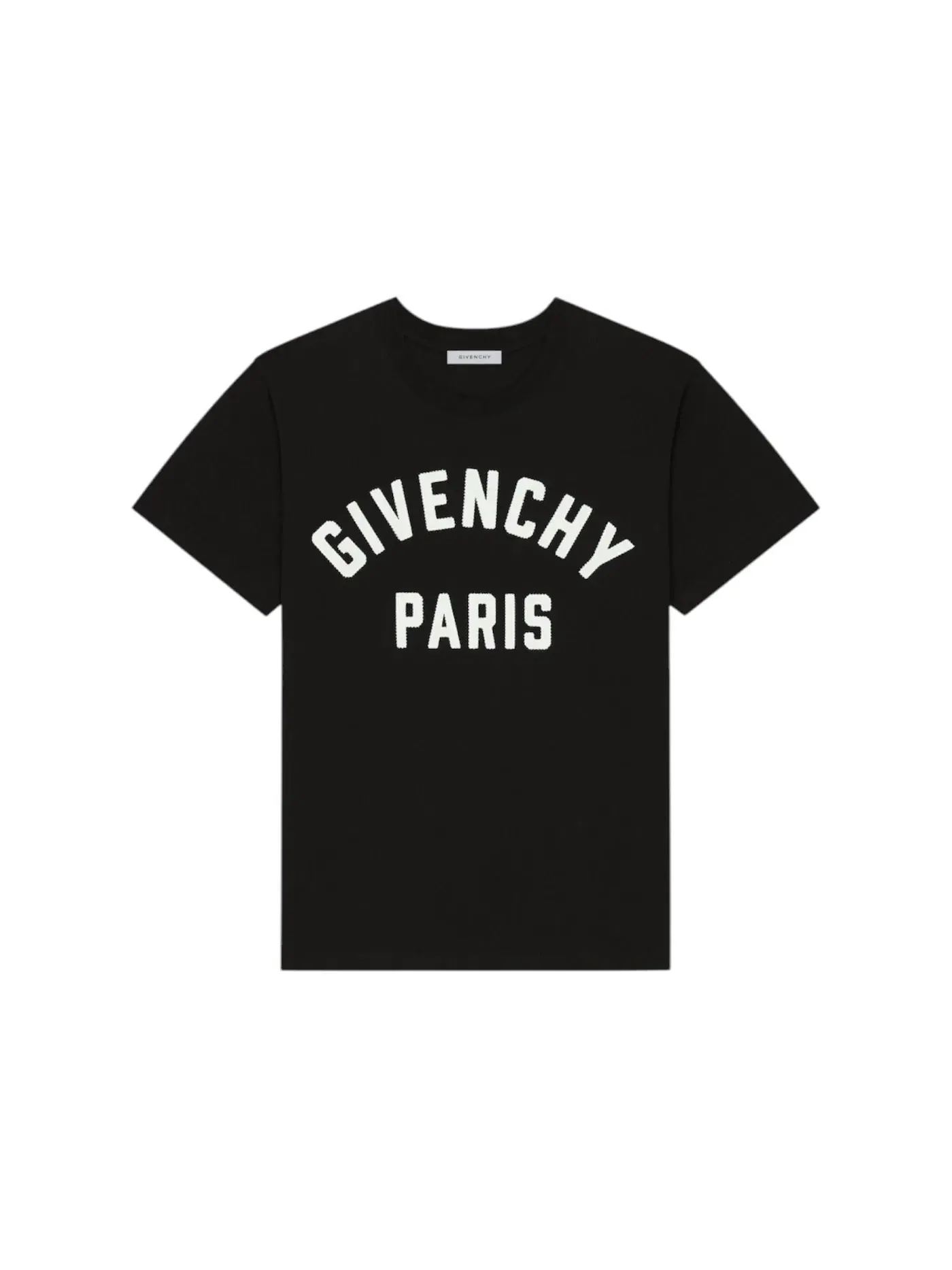Мужская футболка с принтом Givenchy — изображение 1 из 1, черный/белый