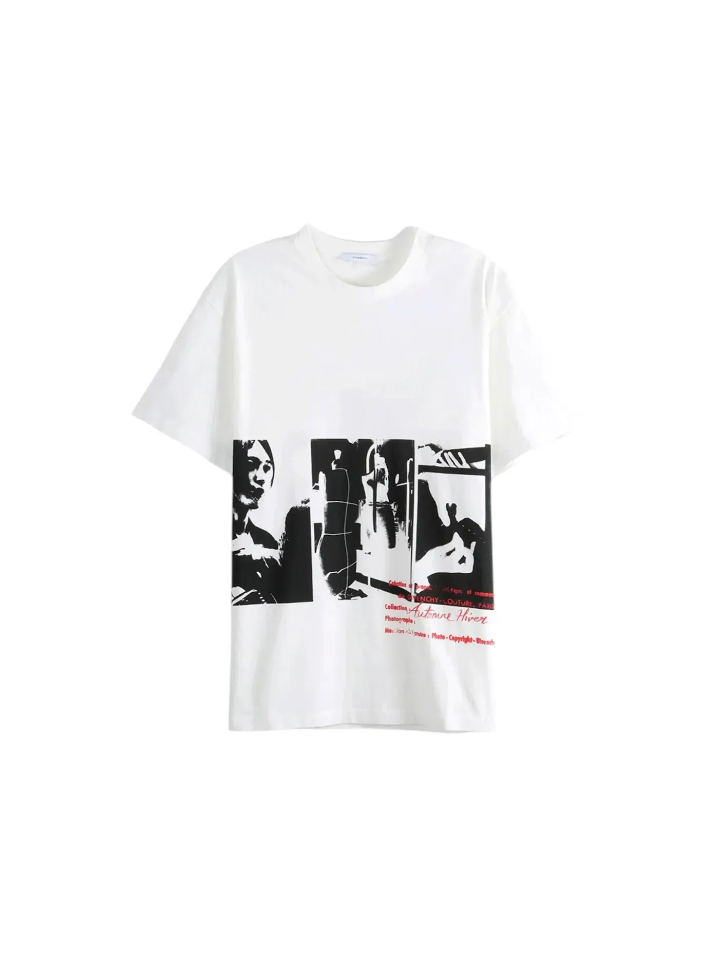 Мужская футболка с принтом Givenchy T-Shirt — изображение 1 из 1, белый