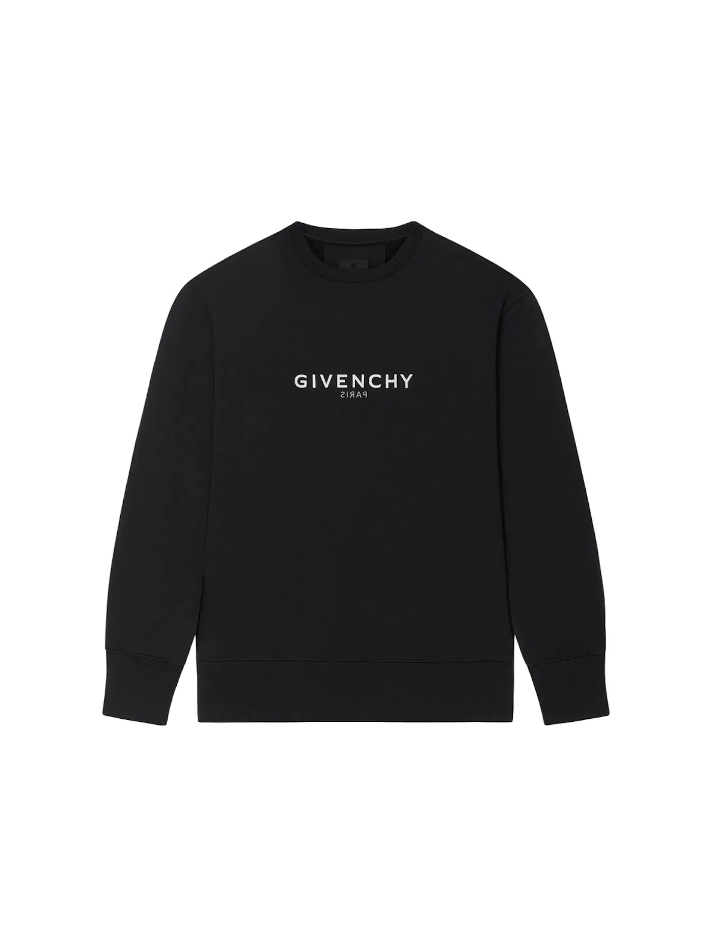 Мужской свитшот с флисом Reverse Slim Fit Givenchy — изображение 1 из 2, черный