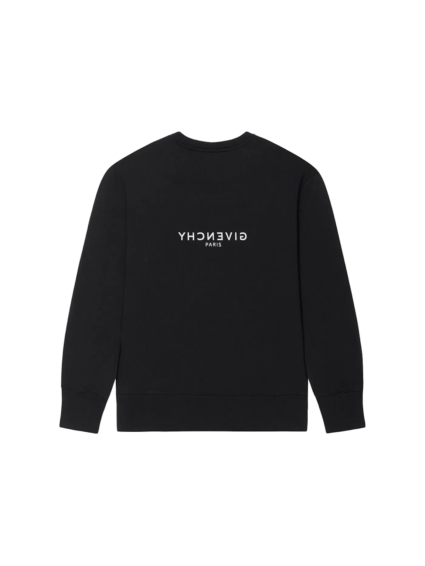 Мужской свитшот с флисом Reverse Slim Fit Givenchy — изображение 2 из 2, черный
