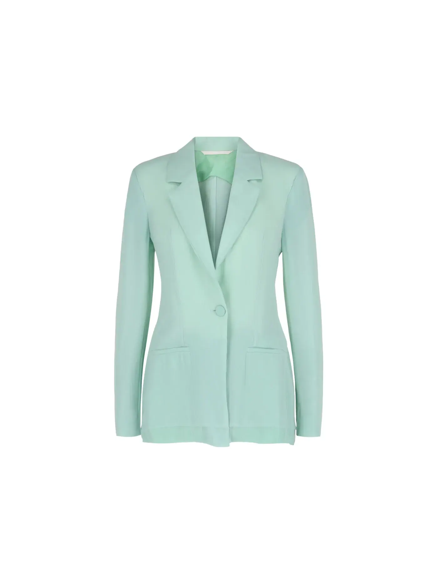 Женский пиджак из шифона Green Mint Givenchy — изображение 1 из 3, зеленый
