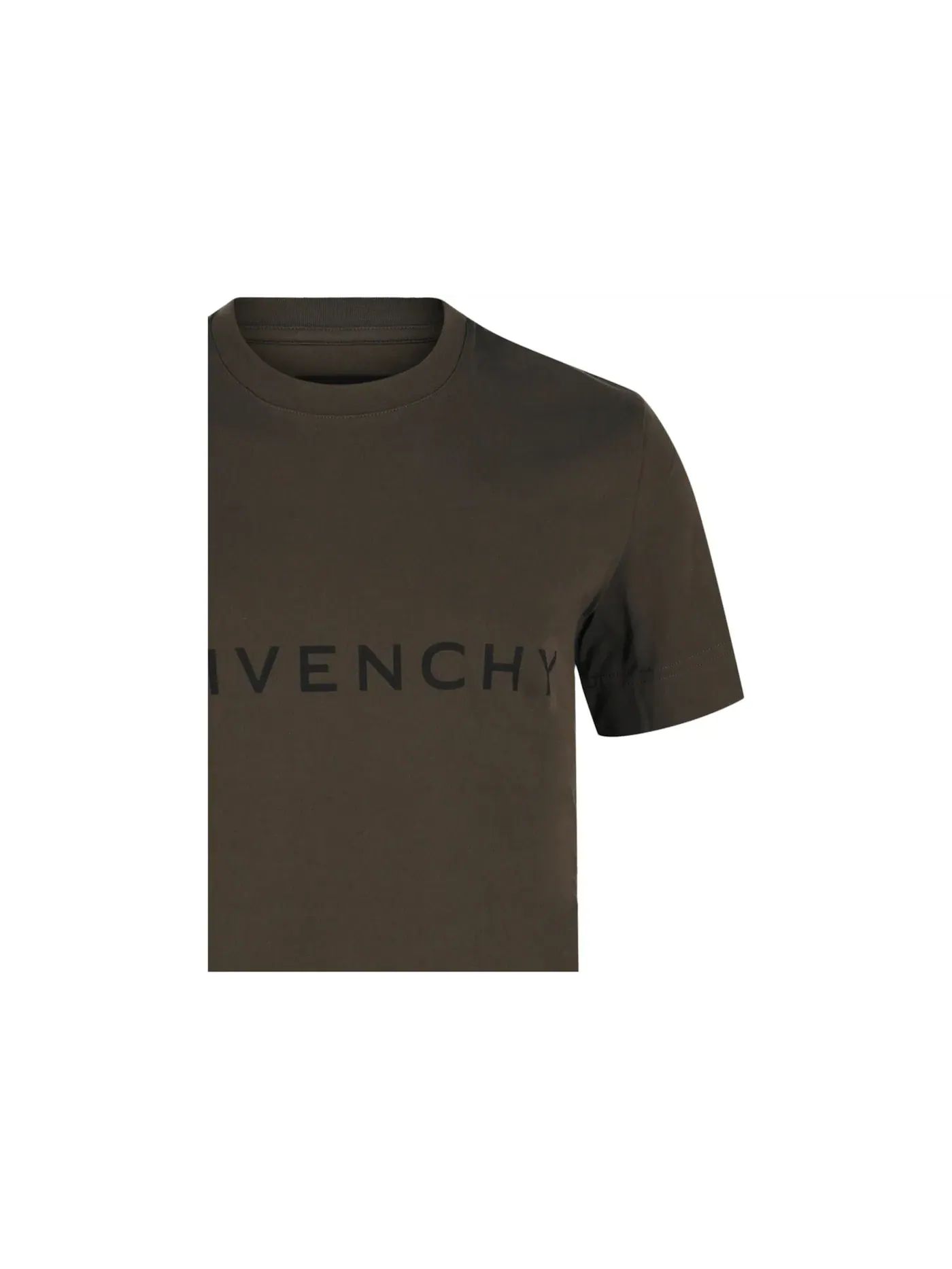 Мужская футболка с принтом Givenchy — изображение 3 из 3, хаки