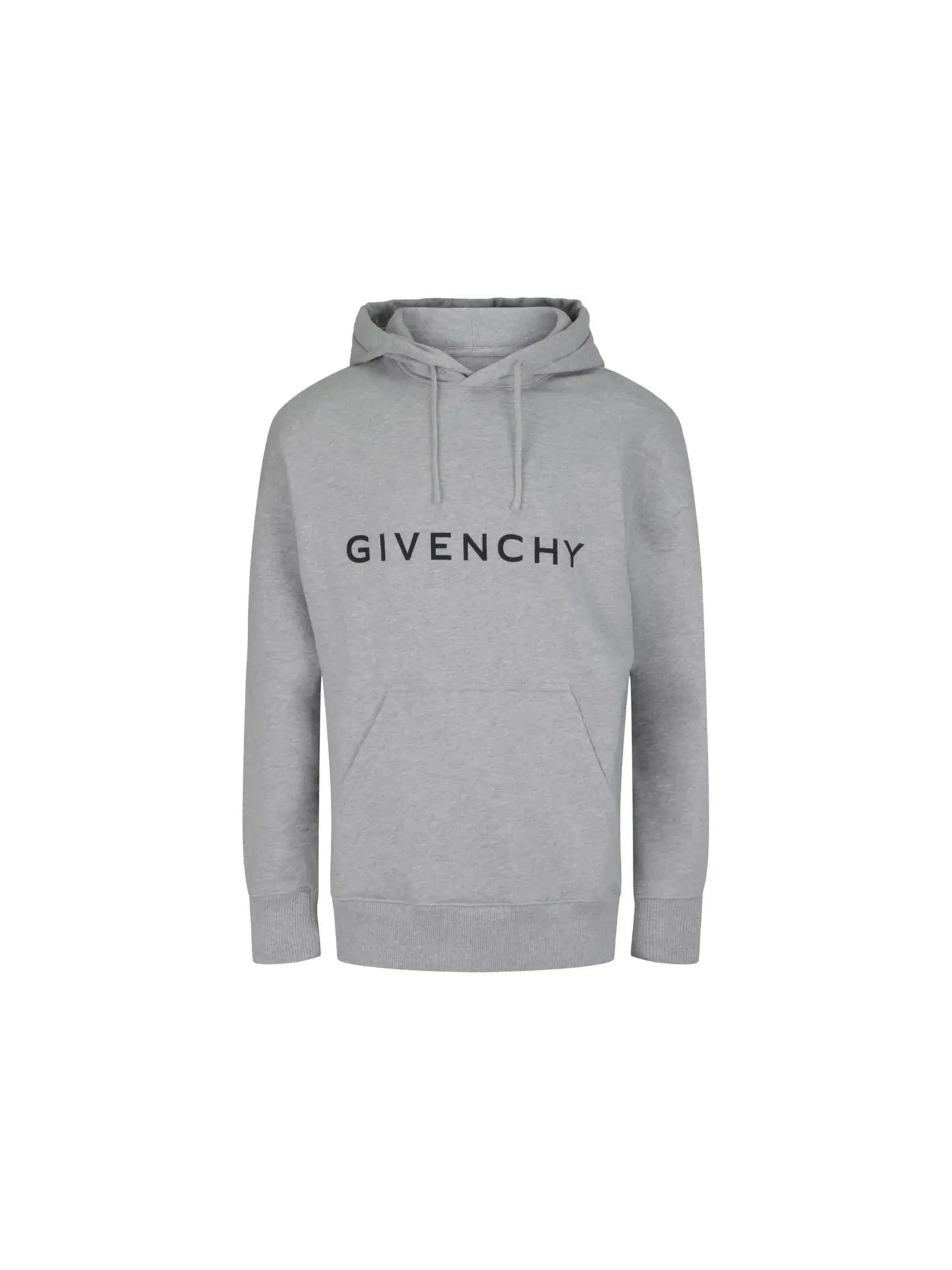 Мужской худи с принтом Givenchy — изображение 1 из 3, светлый серый